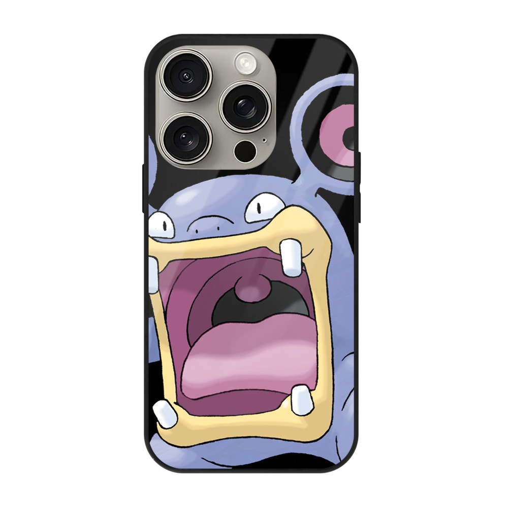 （画像用） ポケットモンスター Pokémon 【iPhone15Pro対応】スマホケース 耐衝撃＆黄変防止 背面ガラス