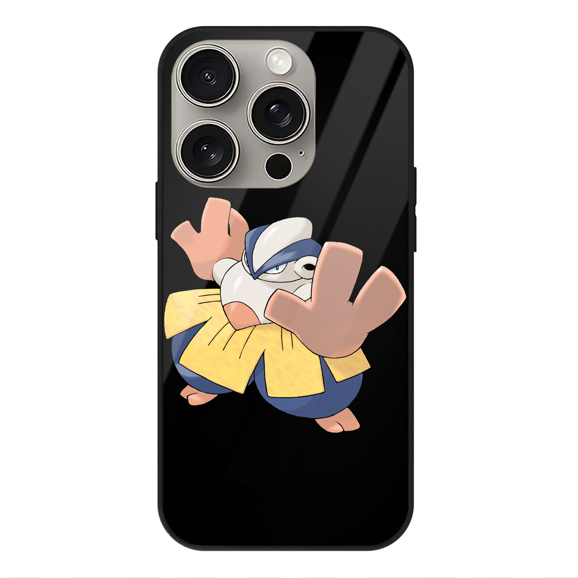 （画像用） ポケットモンスター Pokémon 【iPhone15Pro対応】スマホケース 耐衝撃＆黄変防止 背面ガラス
