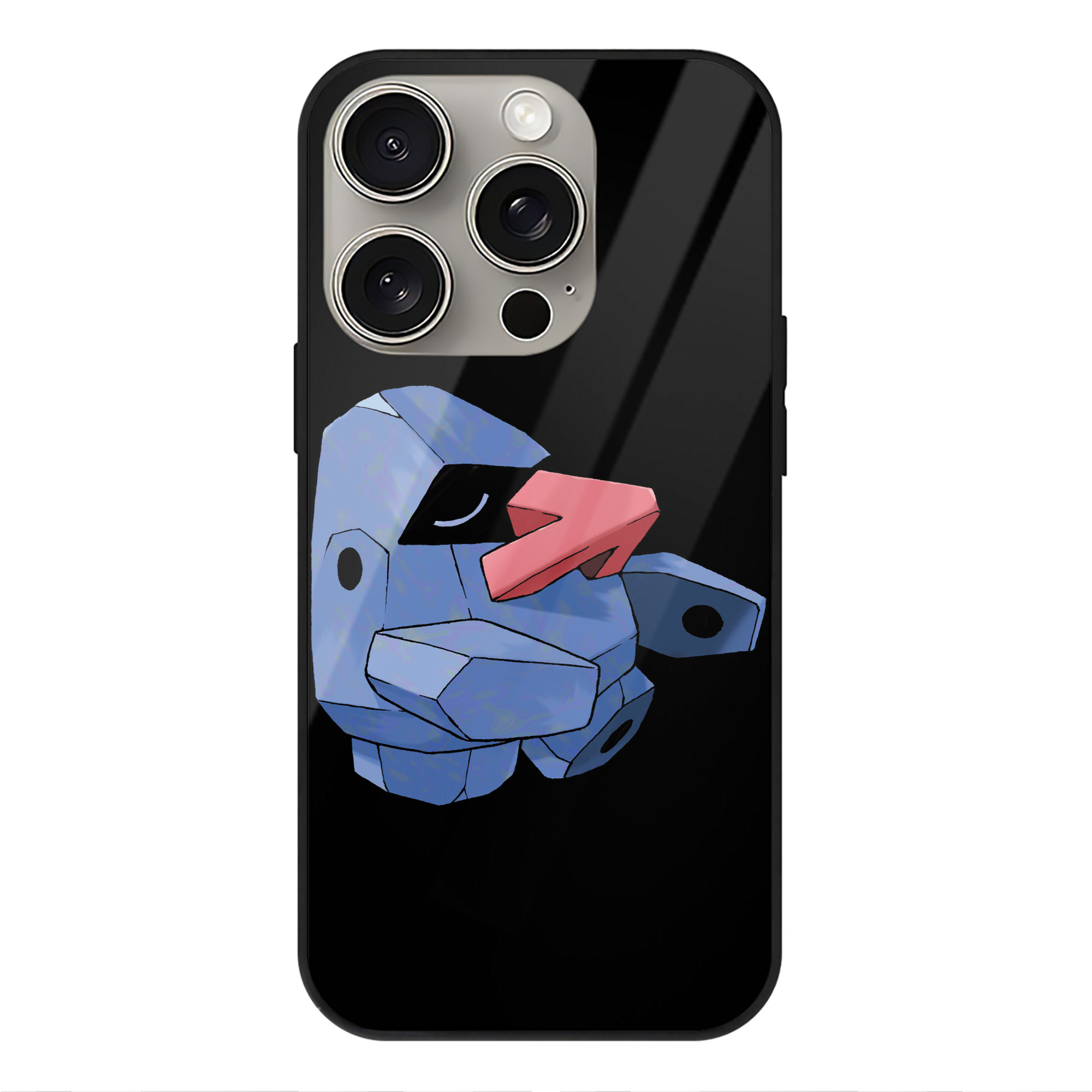 （画像用） ポケットモンスター Pokémon 【iPhone15Pro対応】スマホケース 耐衝撃＆黄変防止 背面ガラス