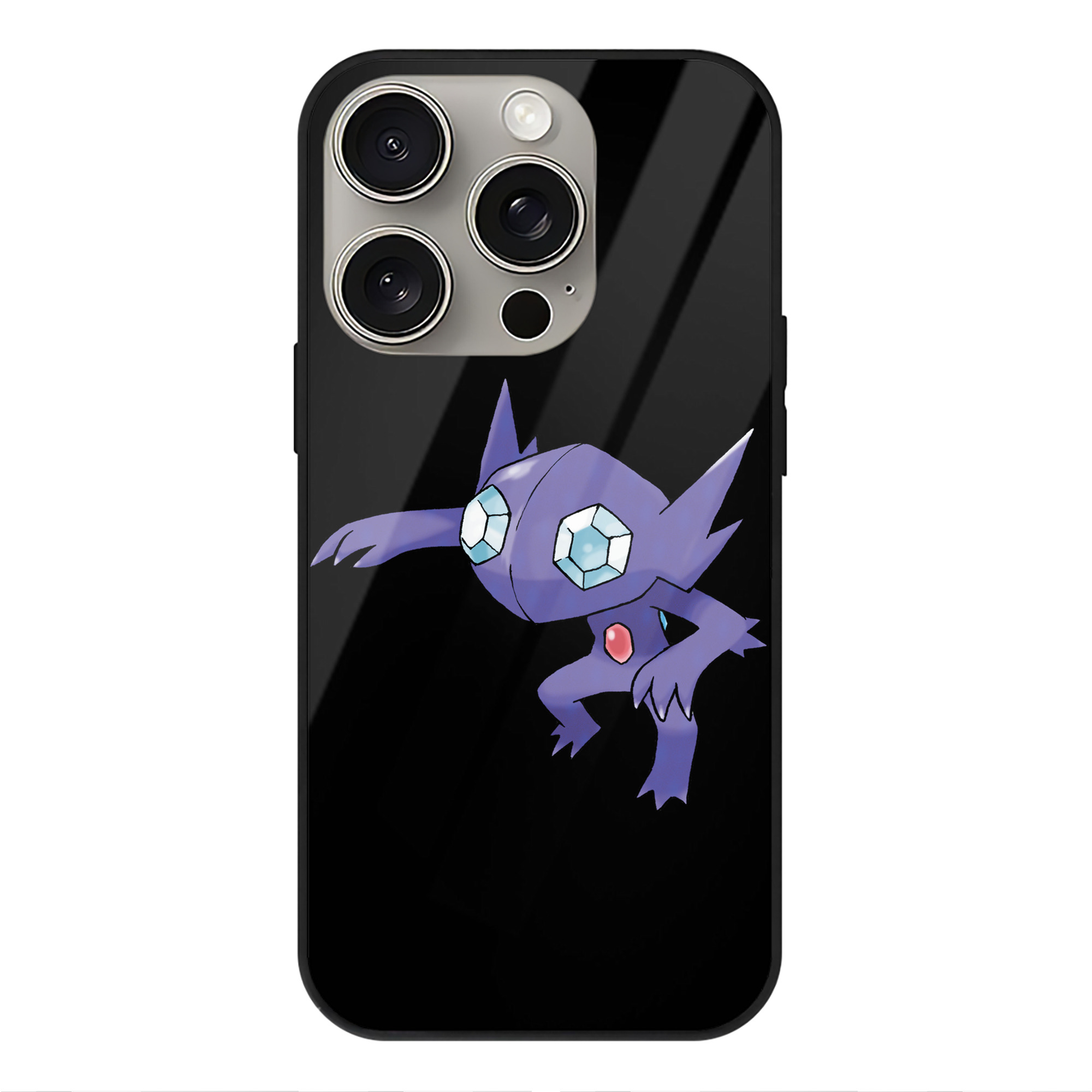 （画像用） ポケットモンスター Pokémon 【iPhone15Pro対応】スマホケース 耐衝撃＆黄変防止 背面ガラス