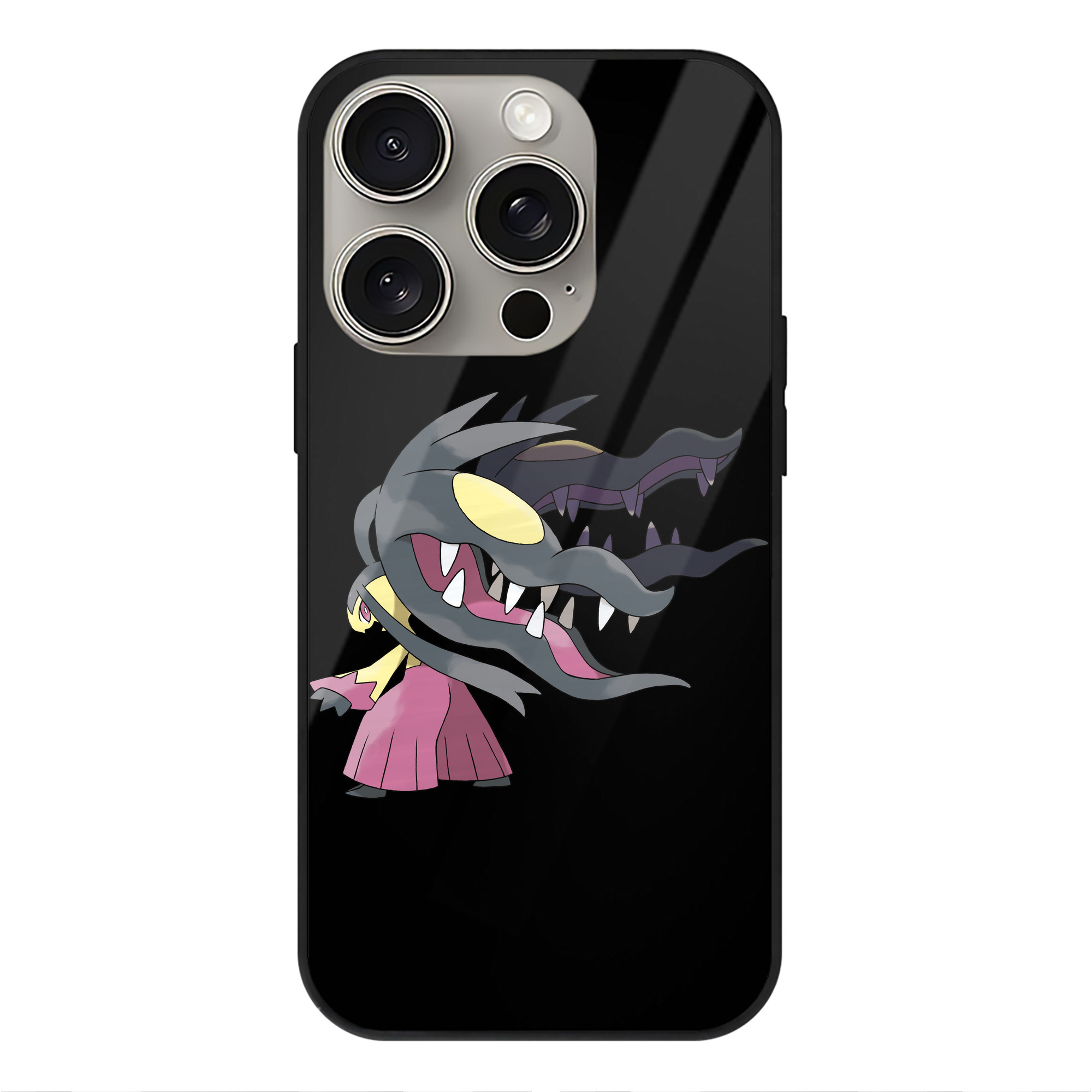 （画像用） ポケットモンスター Pokémon 【iPhone15Pro対応】スマホケース 耐衝撃＆黄変防止 背面ガラス