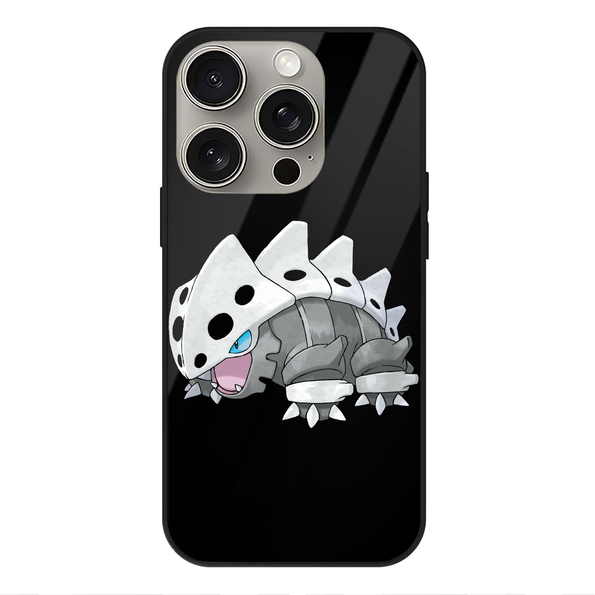 （画像用） ポケットモンスター Pokémon 【iPhone15Pro対応】スマホケース 耐衝撃＆黄変防止 背面ガラス