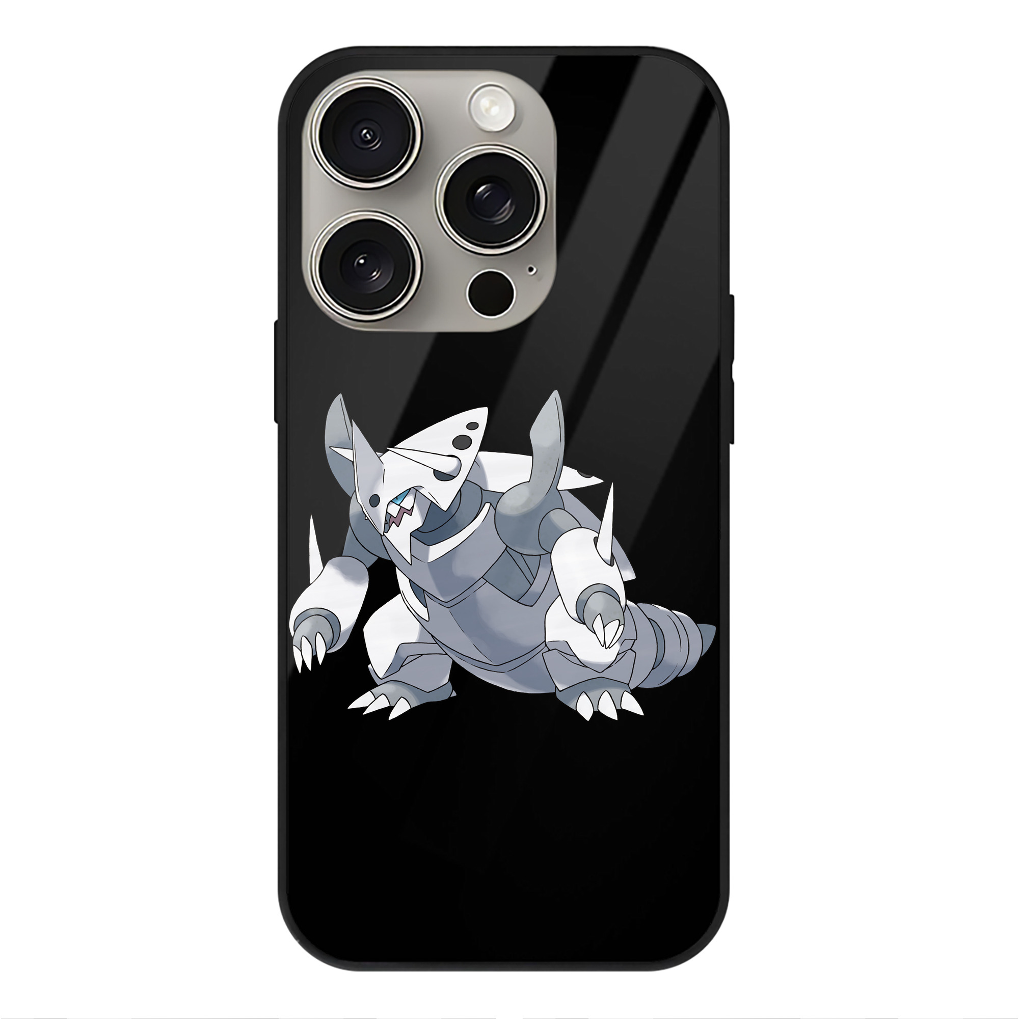 （画像用） ポケットモンスター Pokémon 【iPhone15Pro対応】スマホケース 耐衝撃＆黄変防止 背面ガラス