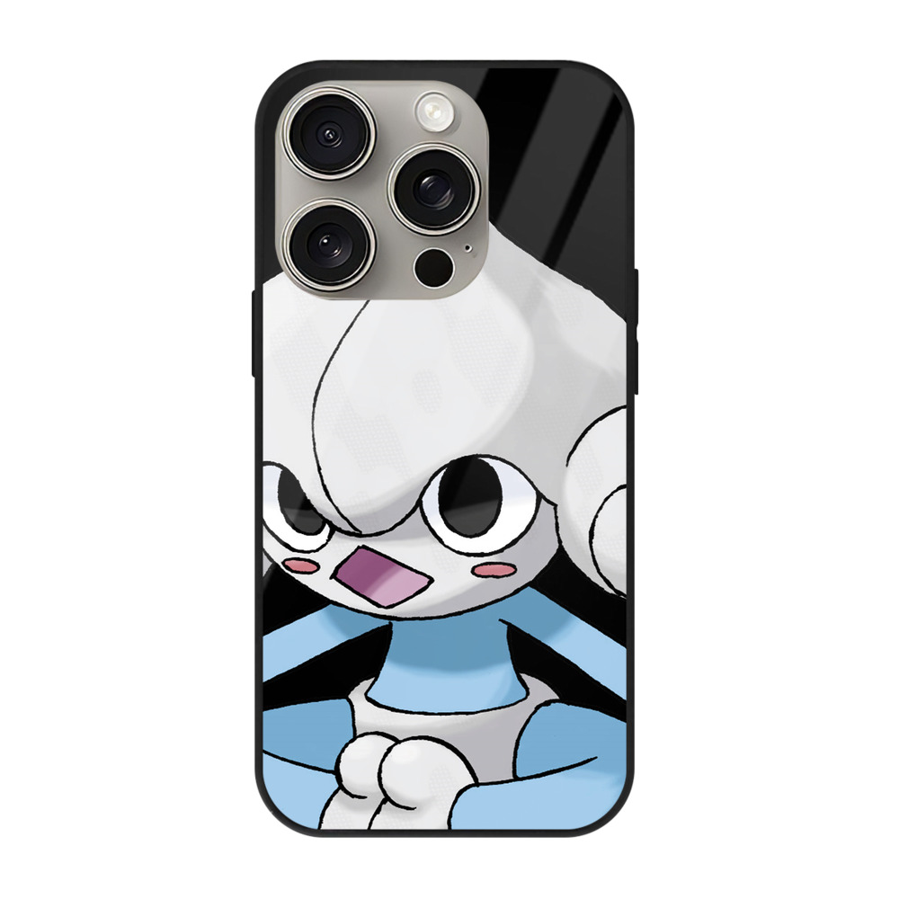 （画像用） ポケットモンスター Pokémon 【iPhone15Pro対応】スマホケース 耐衝撃＆黄変防止 背面ガラス