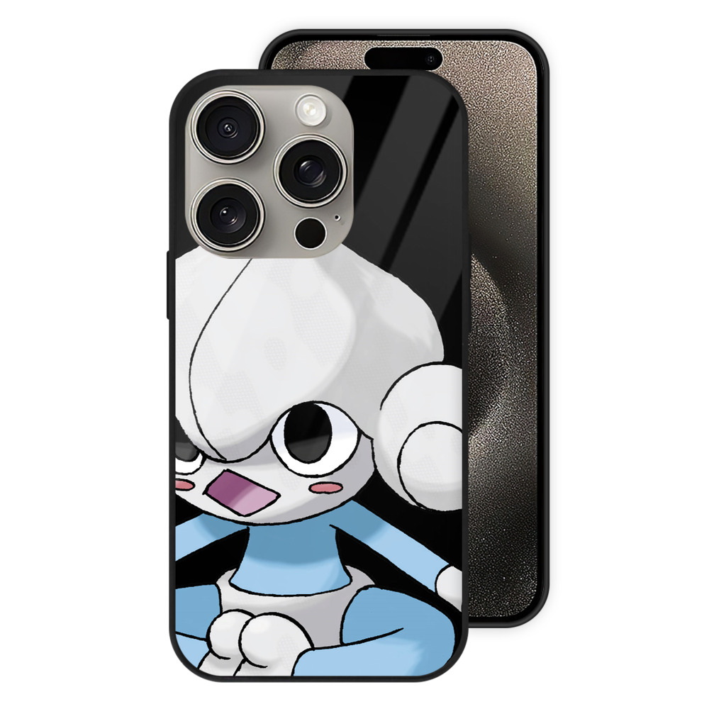 （画像用） ポケットモンスター Pokémon 【iPhone15Pro対応】スマホケース 耐衝撃＆黄変防止 背面ガラス