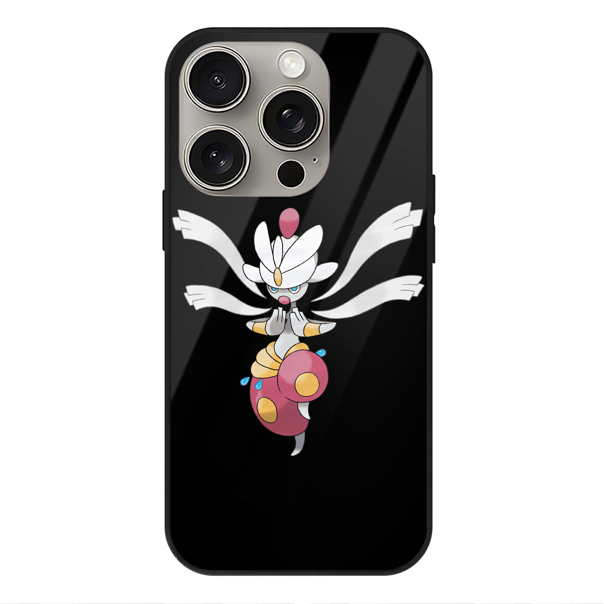 （画像用） ポケットモンスター Pokémon 【iPhone15Pro対応】スマホケース 耐衝撃＆黄変防止 背面ガラス
