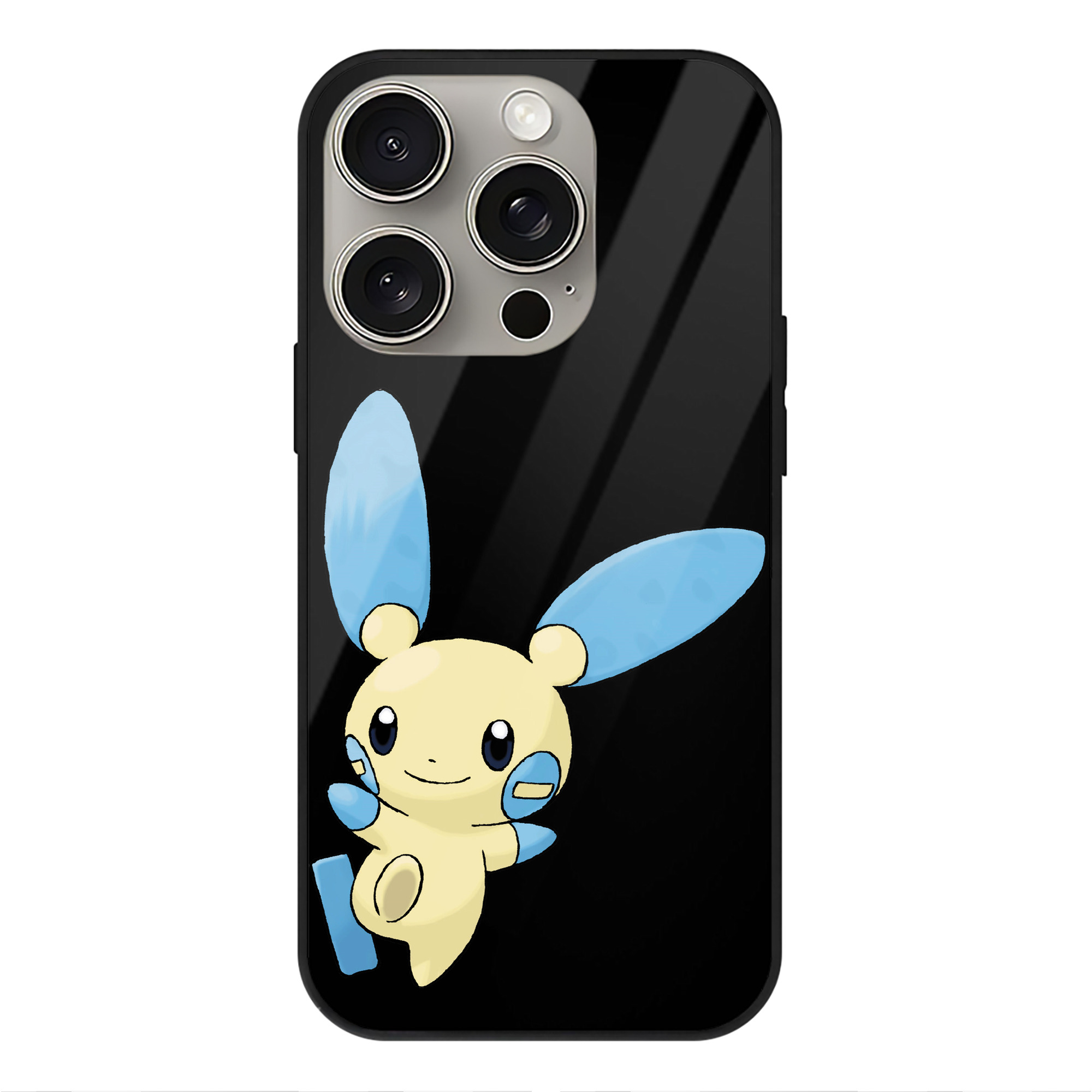 （画像用） ポケットモンスター Pokémon 【iPhone15Pro対応】スマホケース 耐衝撃＆黄変防止 背面ガラス