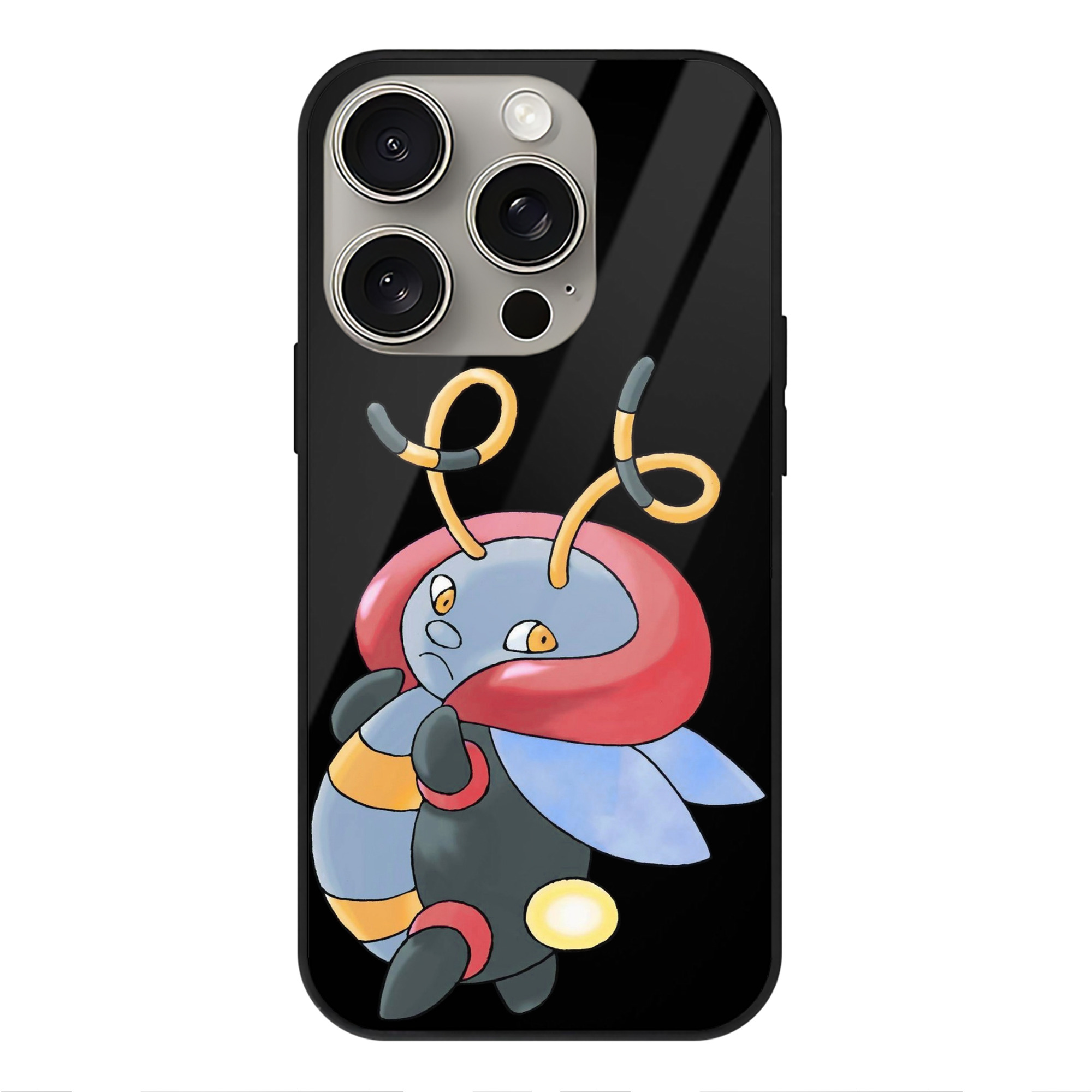 （画像用） ポケットモンスター Pokémon 【iPhone15Pro対応】スマホケース 耐衝撃＆黄変防止 背面ガラス