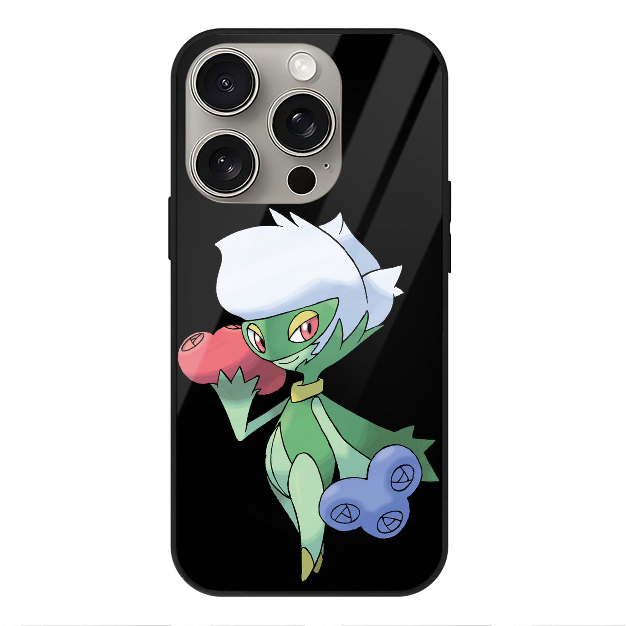 （画像用） ポケットモンスター Pokémon 【iPhone15Pro対応】スマホケース 耐衝撃＆黄変防止 背面ガラス