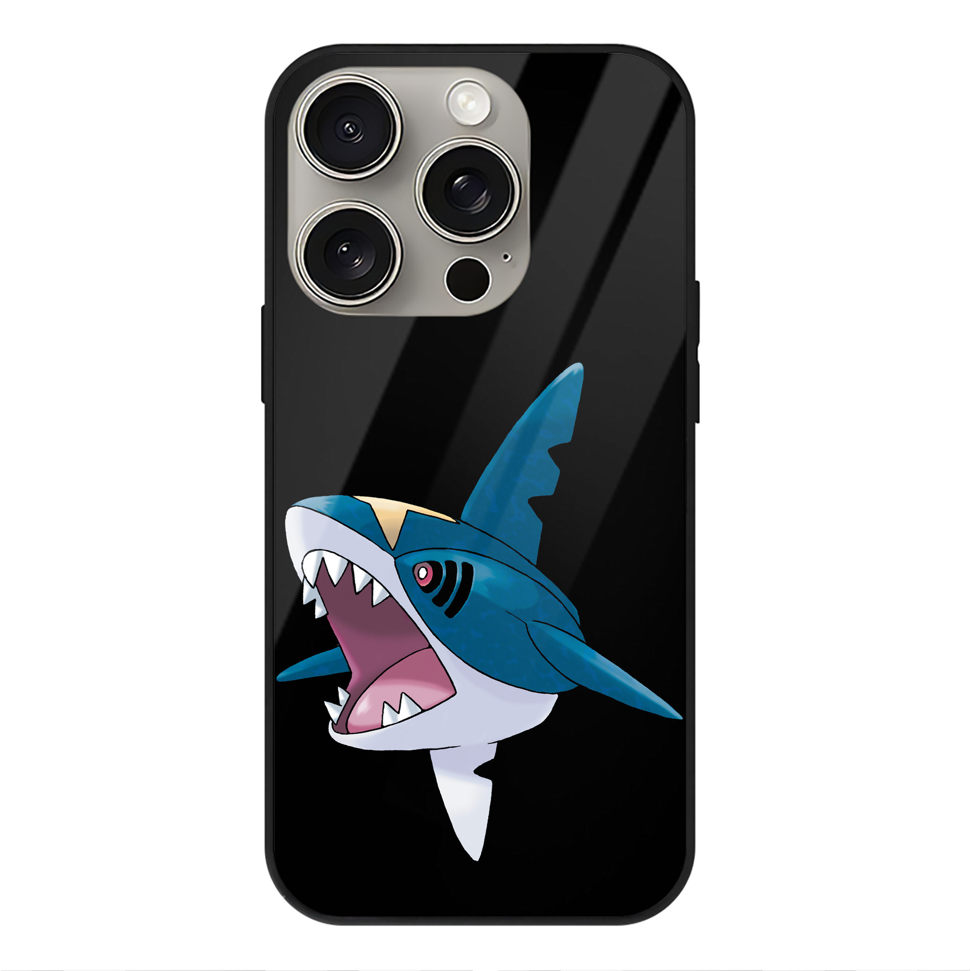 （画像用） ポケットモンスター Pokémon 【iPhone15Pro対応】スマホケース 耐衝撃＆黄変防止 背面ガラス
