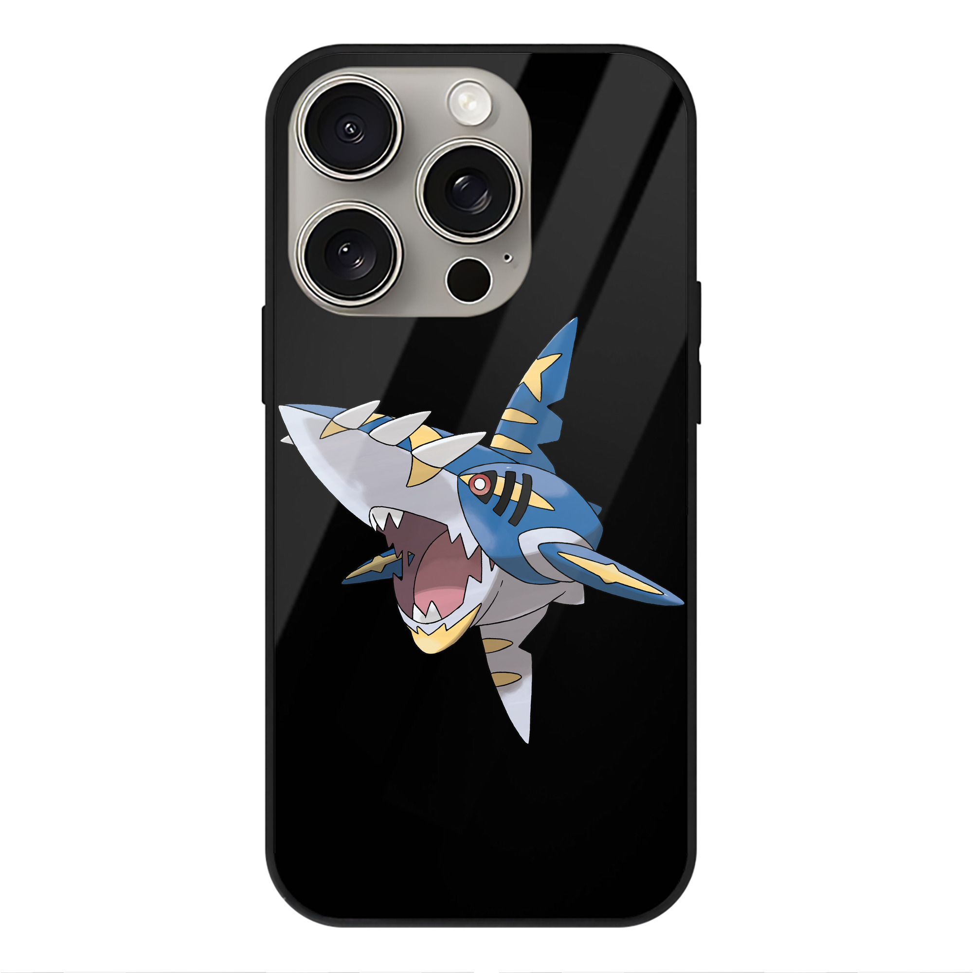 （画像用） ポケットモンスター Pokémon 【iPhone15Pro対応】スマホケース 耐衝撃＆黄変防止 背面ガラス