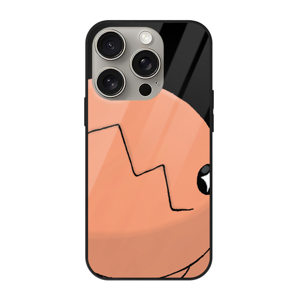 （画像用） ポケットモンスター Pokémon 【iPhone15Pro対応】スマホケース 耐衝撃＆黄変防止 背面ガラス