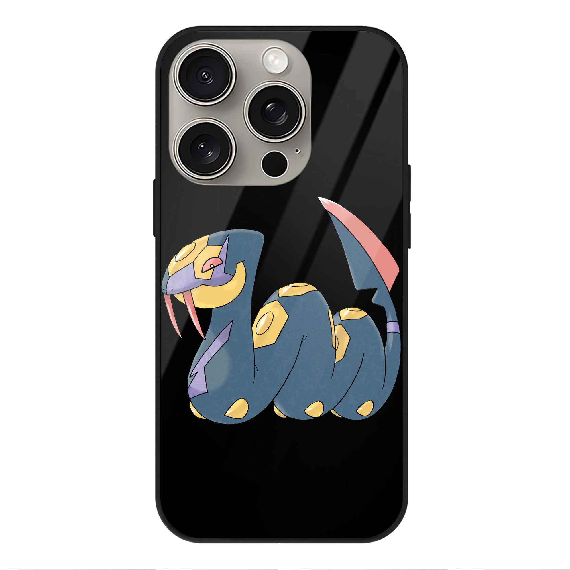 （画像用） ポケットモンスター Pokémon 【iPhone15Pro対応】スマホケース 耐衝撃＆黄変防止 背面ガラス