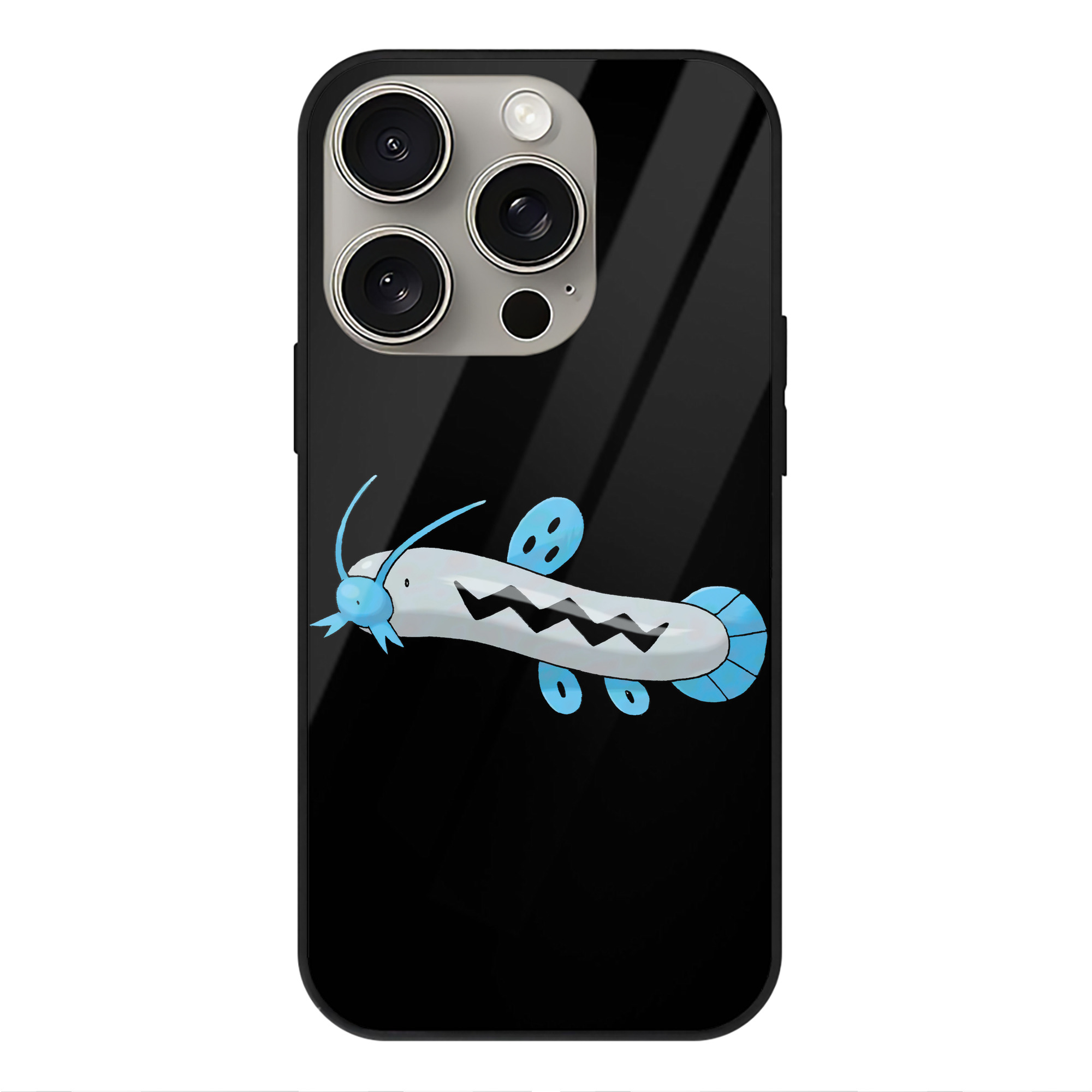 （画像用） ポケットモンスター Pokémon 【iPhone15Pro対応】スマホケース 耐衝撃＆黄変防止 背面ガラス