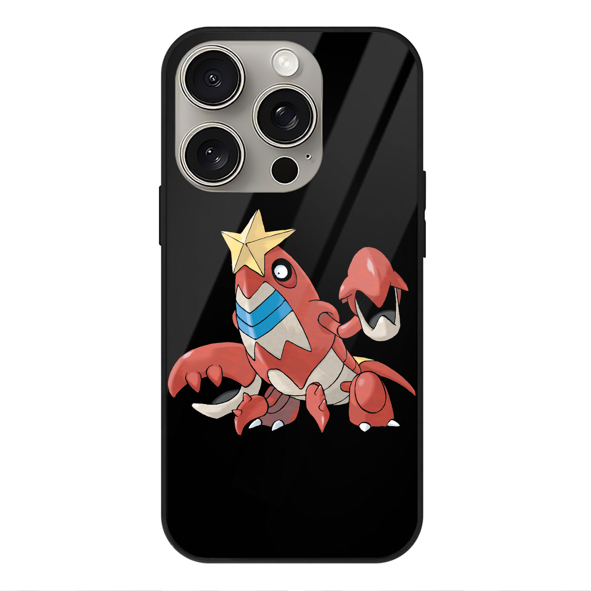 （画像用） ポケットモンスター Pokémon 【iPhone15Pro対応】スマホケース 耐衝撃＆黄変防止 背面ガラス