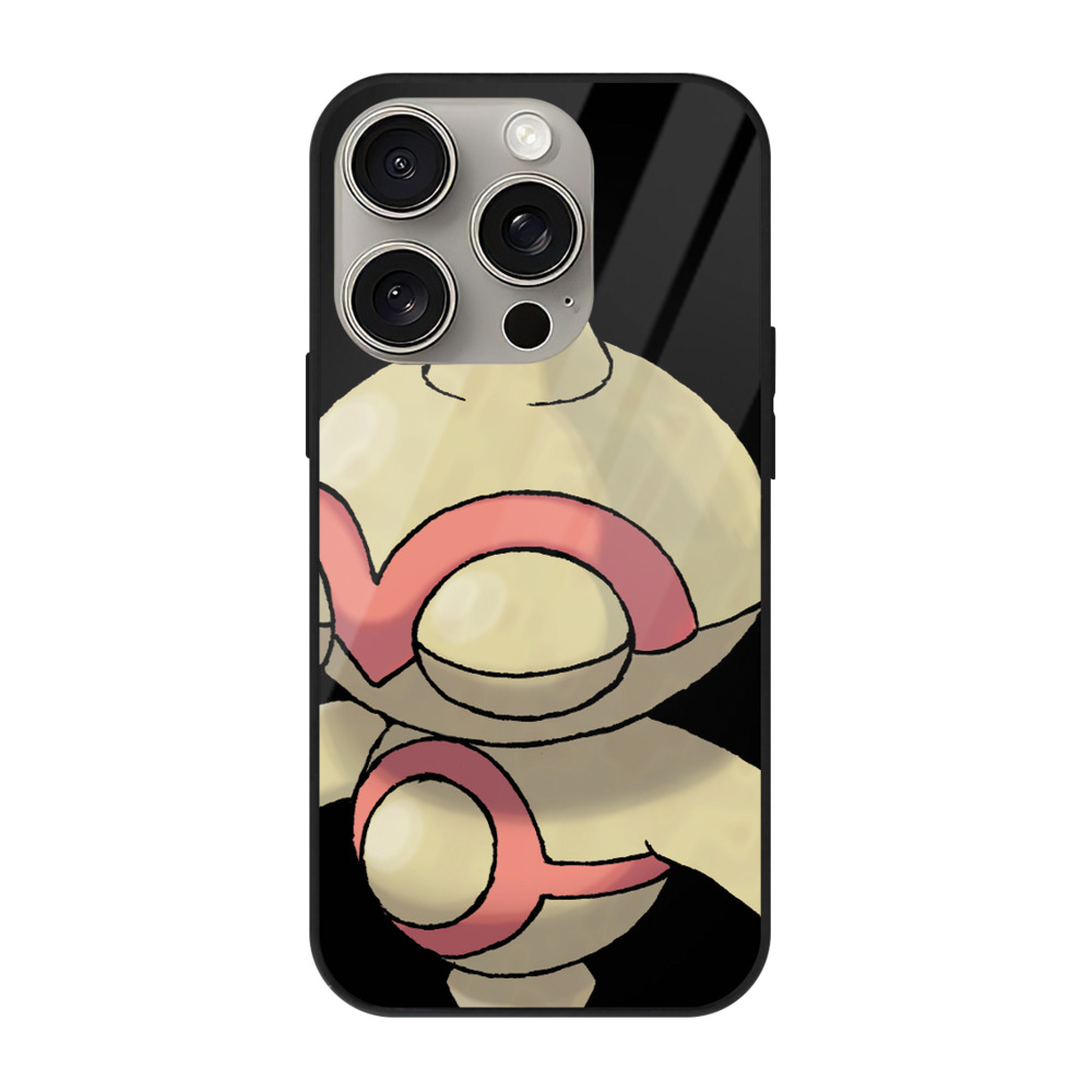 （画像用） ポケットモンスター Pokémon 【iPhone15Pro対応】スマホケース 耐衝撃＆黄変防止 背面ガラス