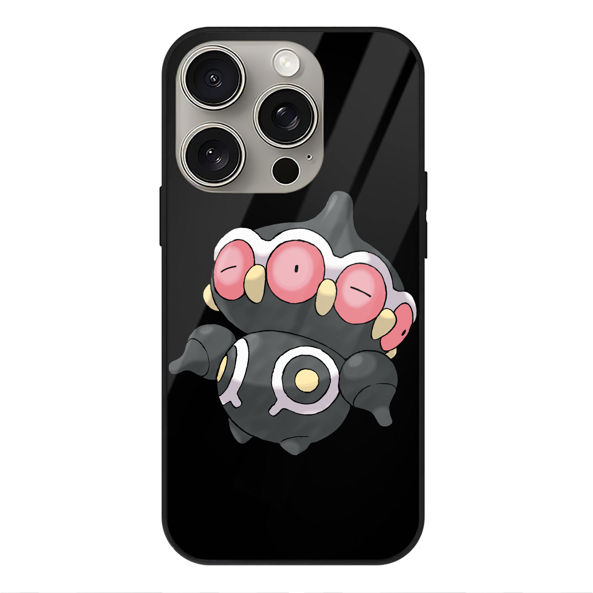 （画像用） ポケットモンスター Pokémon 【iPhone15Pro対応】スマホケース 耐衝撃＆黄変防止 背面ガラス