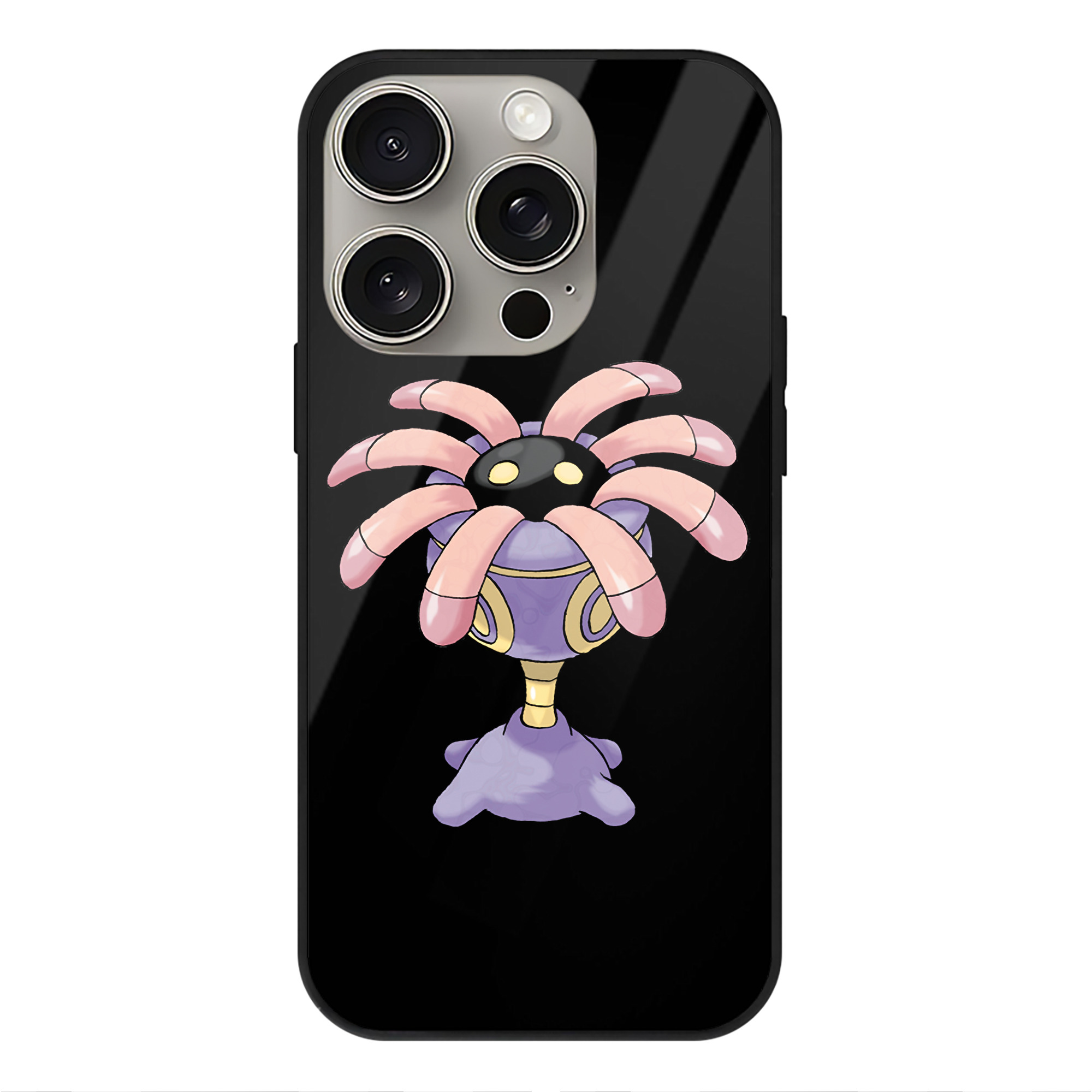 （画像用） ポケットモンスター Pokémon 【iPhone15Pro対応】スマホケース 耐衝撃＆黄変防止 背面ガラス