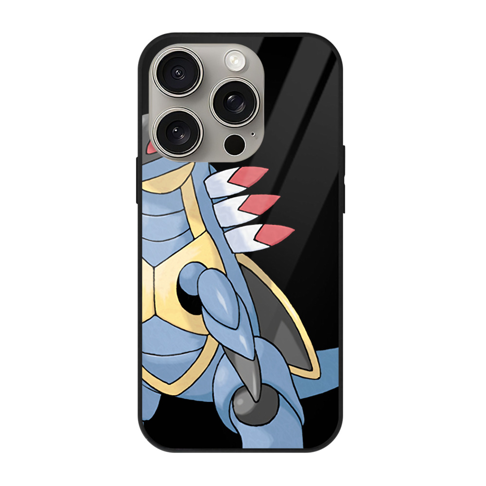 （画像用） ポケットモンスター Pokémon 【iPhone15Pro対応】スマホケース 耐衝撃＆黄変防止 背面ガラス
