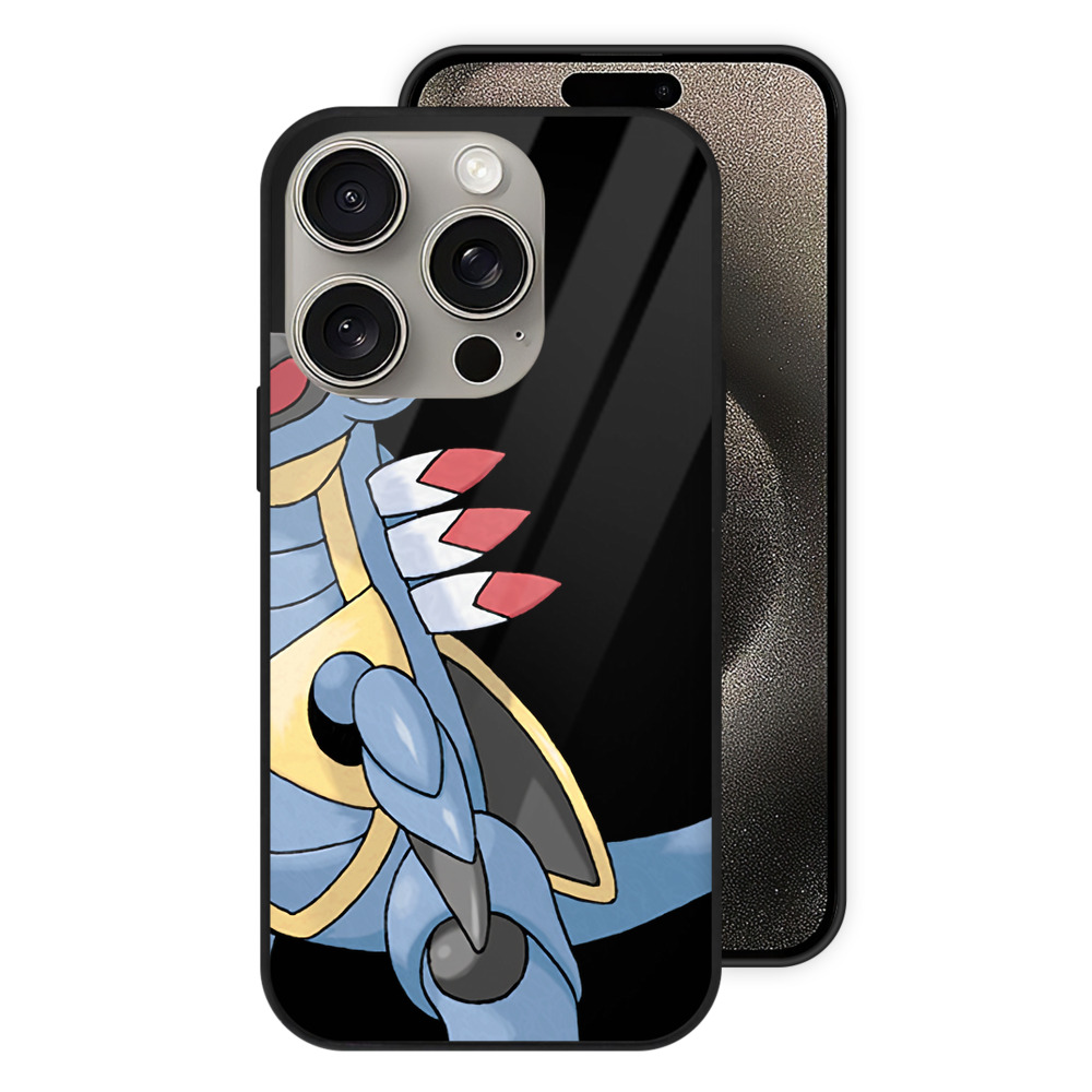（画像用） ポケットモンスター Pokémon 【iPhone15Pro対応】スマホケース 耐衝撃＆黄変防止 背面ガラス