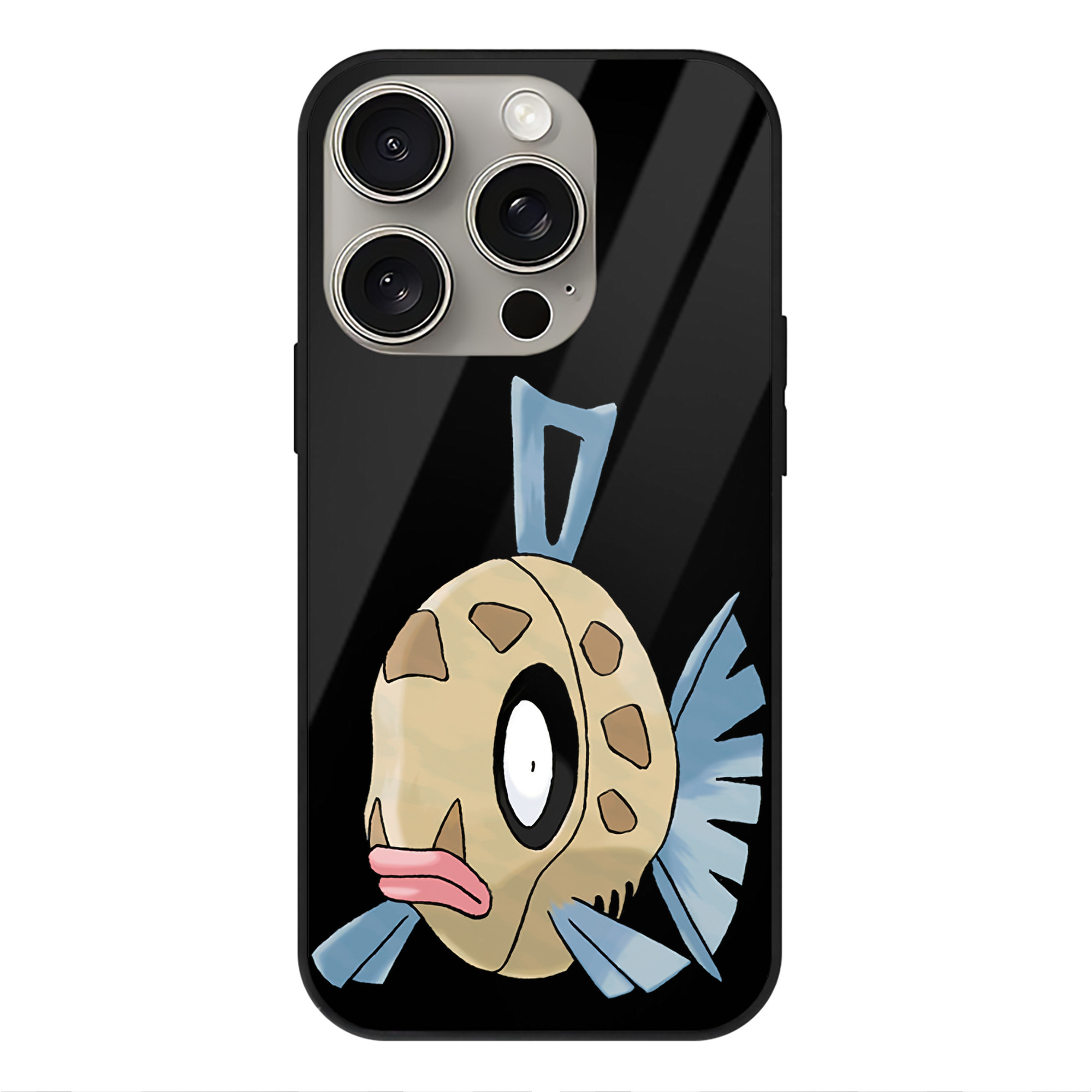 （画像用） ポケットモンスター Pokémon 【iPhone15Pro対応】スマホケース 耐衝撃＆黄変防止 背面ガラス