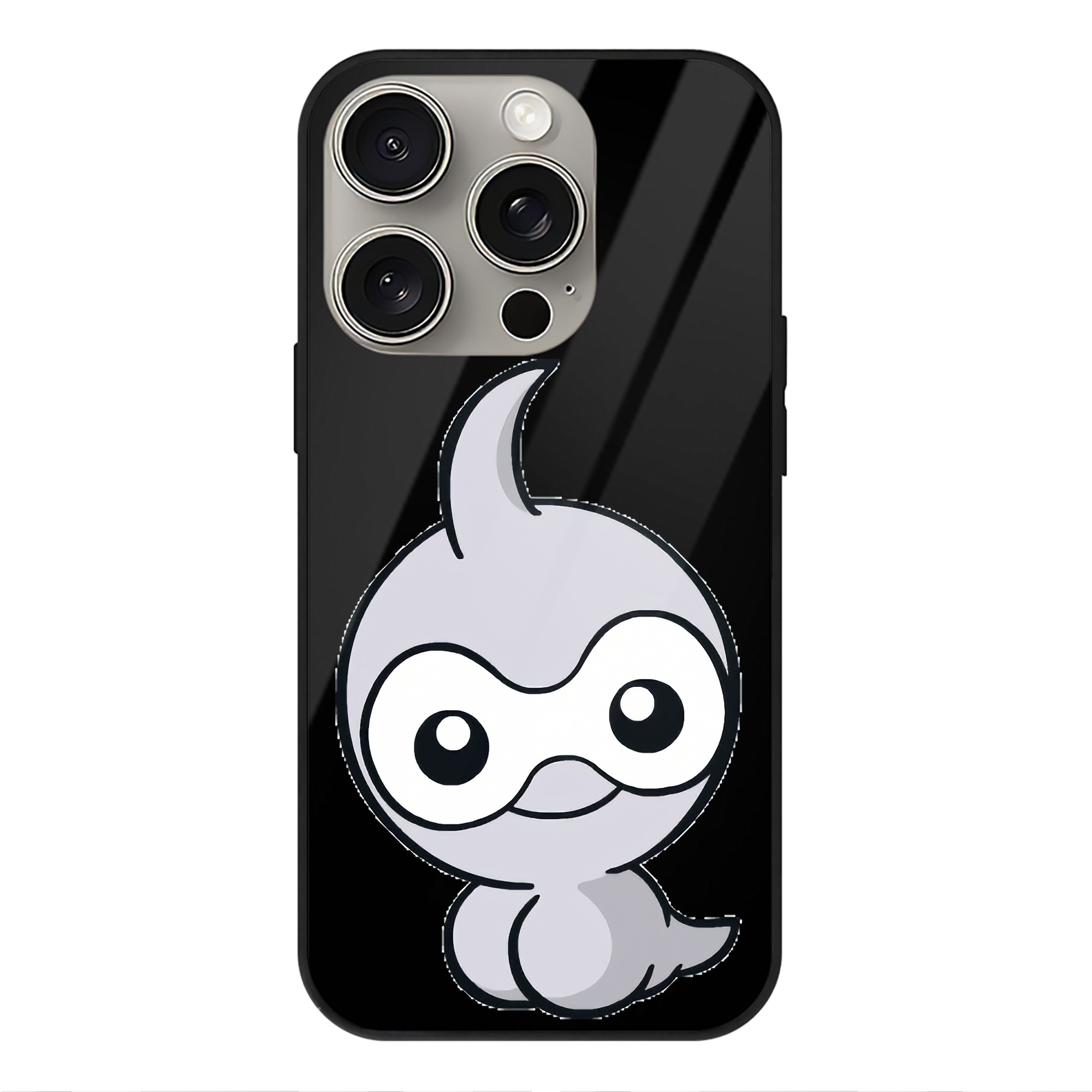 （画像用） ポケットモンスター Pokémon 【iPhone15Pro対応】スマホケース 耐衝撃＆黄変防止 背面ガラス