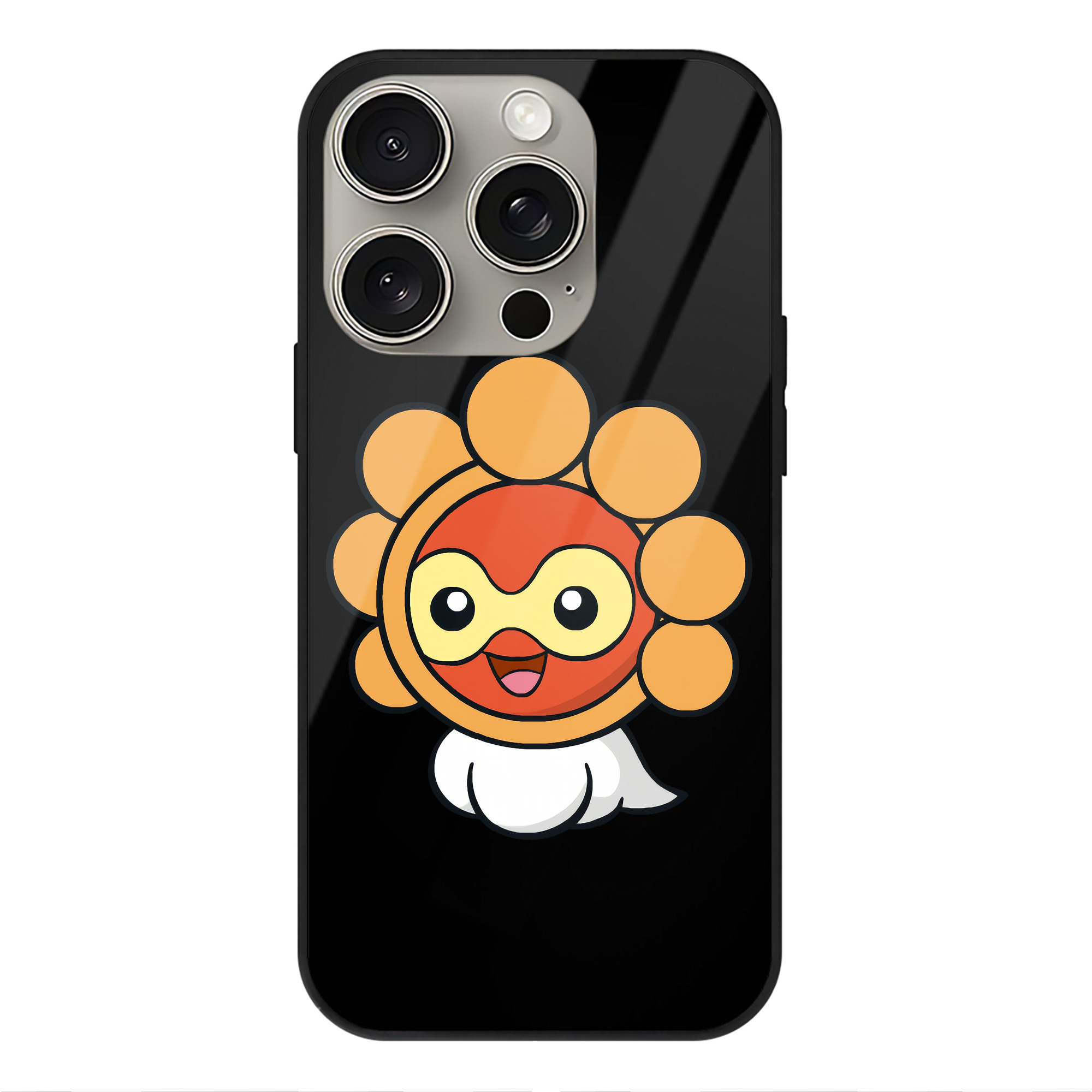 （画像用） ポケットモンスター Pokémon 【iPhone15Pro対応】スマホケース 耐衝撃＆黄変防止 背面ガラス