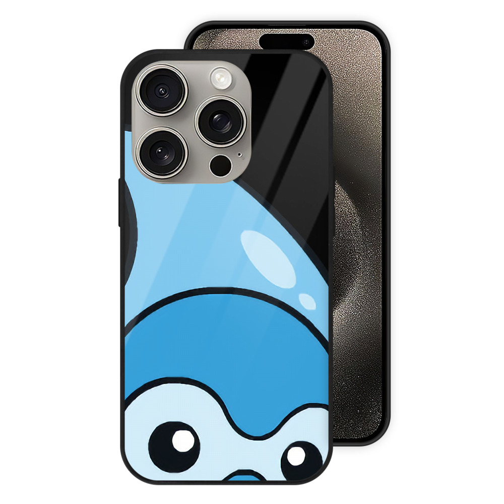 （画像用） ポケットモンスター Pokémon 【iPhone15Pro対応】スマホケース 耐衝撃＆黄変防止 背面ガラス