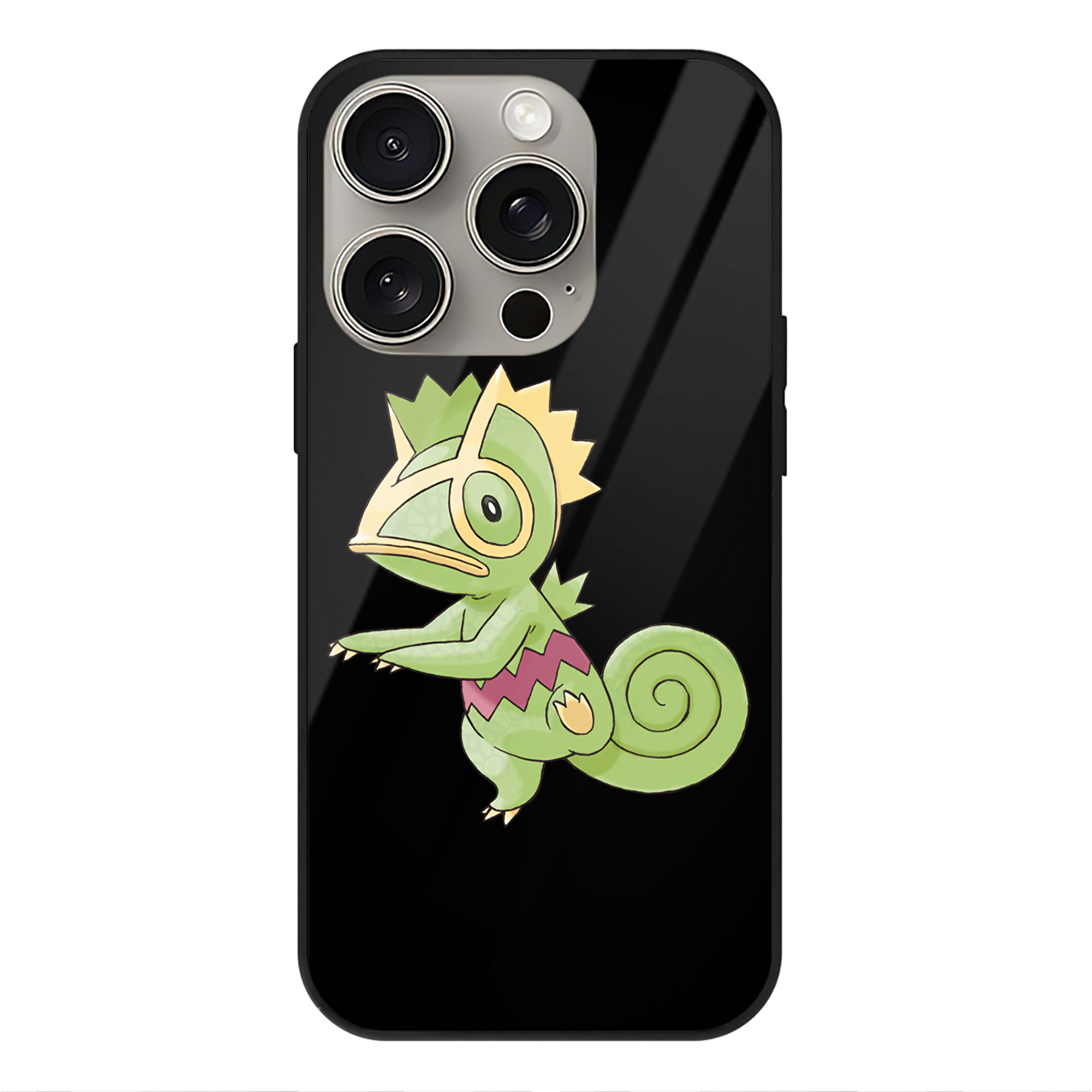 （画像用） ポケットモンスター Pokémon 【iPhone15Pro対応】スマホケース 耐衝撃＆黄変防止 背面ガラス