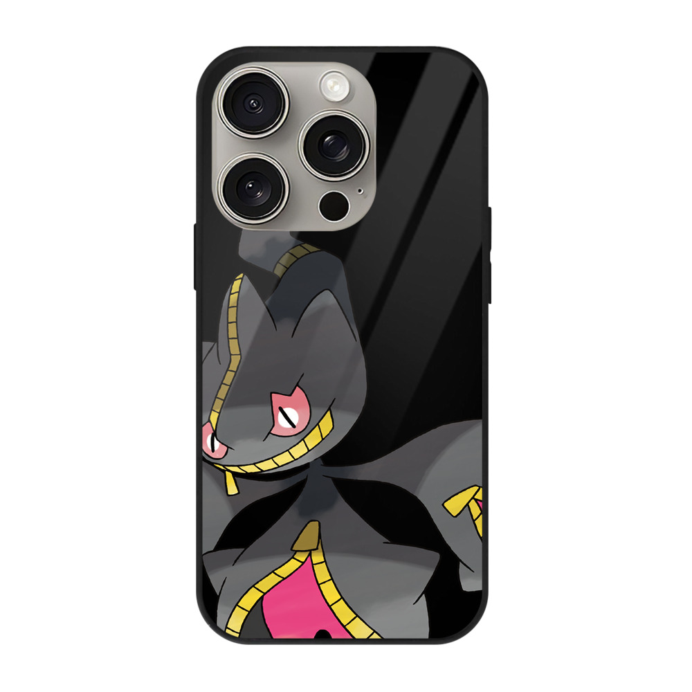 （画像用） ポケットモンスター Pokémon 【iPhone15Pro対応】スマホケース 耐衝撃＆黄変防止 背面ガラス