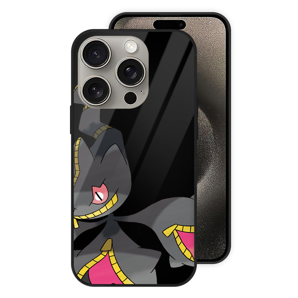 （画像用） ポケットモンスター Pokémon 【iPhone15Pro対応】スマホケース 耐衝撃＆黄変防止 背面ガラス