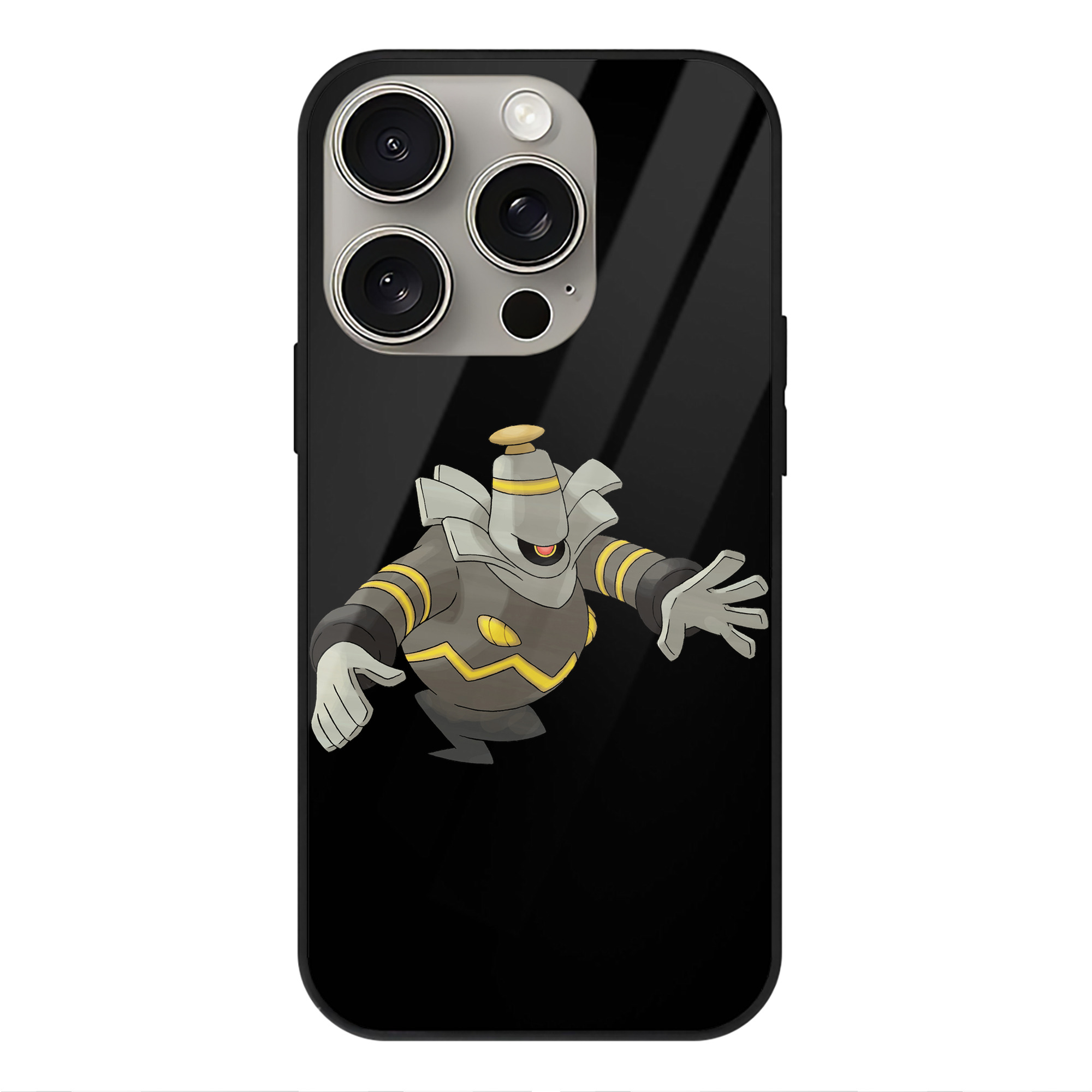 （画像用） ポケットモンスター Pokémon 【iPhone15Pro対応】スマホケース 耐衝撃＆黄変防止 背面ガラス