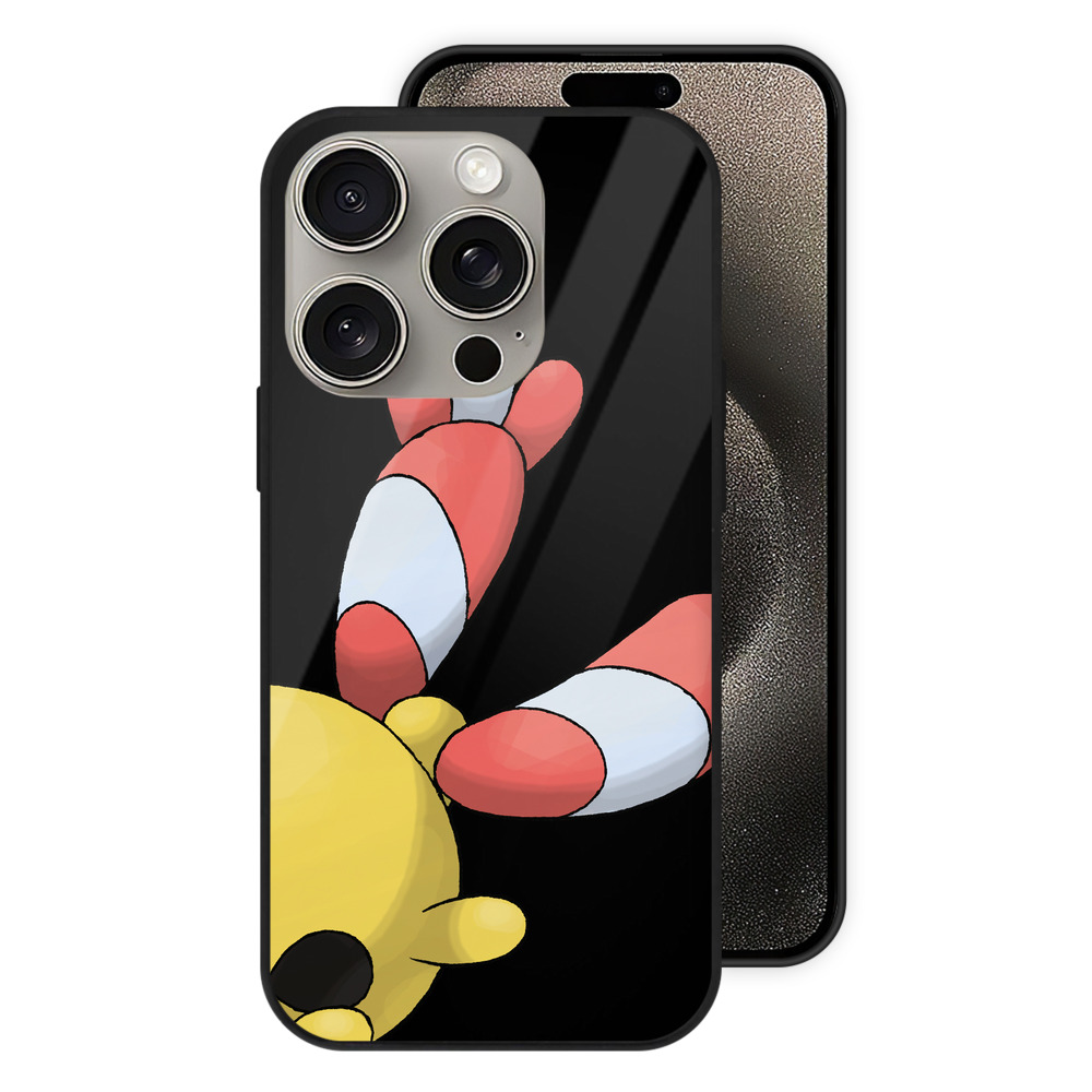 （画像用） ポケットモンスター Pokémon 【iPhone15Pro対応】スマホケース 耐衝撃＆黄変防止 背面ガラス