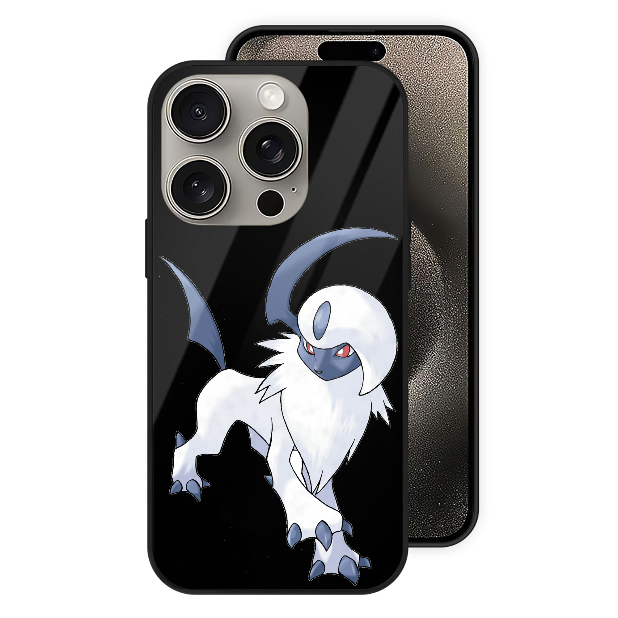 （画像用） ポケットモンスター Pokémon 【iPhone15Pro対応】スマホケース 耐衝撃＆黄変防止 背面ガラス