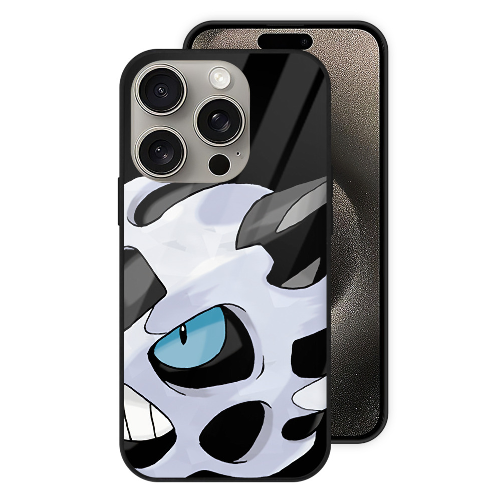 （画像用） ポケットモンスター Pokémon 【iPhone15Pro対応】スマホケース 耐衝撃＆黄変防止 背面ガラス