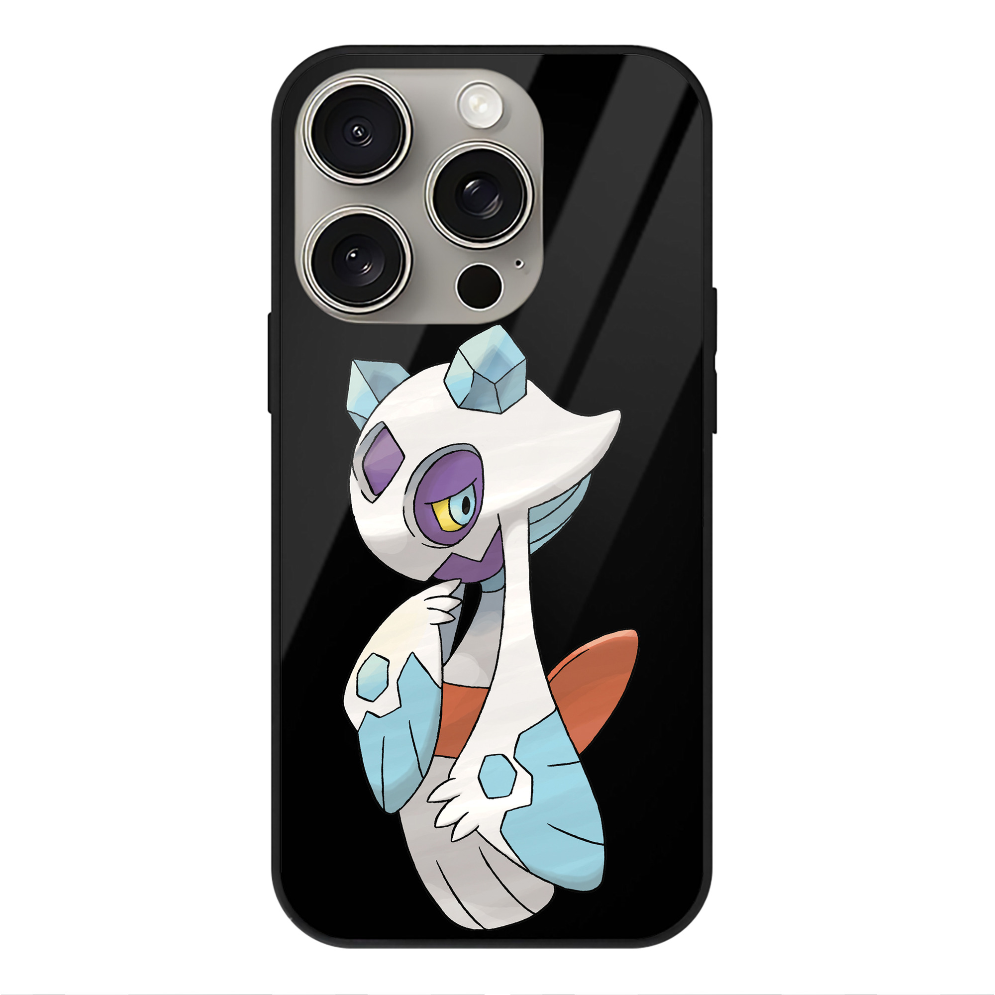 （画像用） ポケットモンスター Pokémon 【iPhone15Pro対応】スマホケース 耐衝撃＆黄変防止 背面ガラス