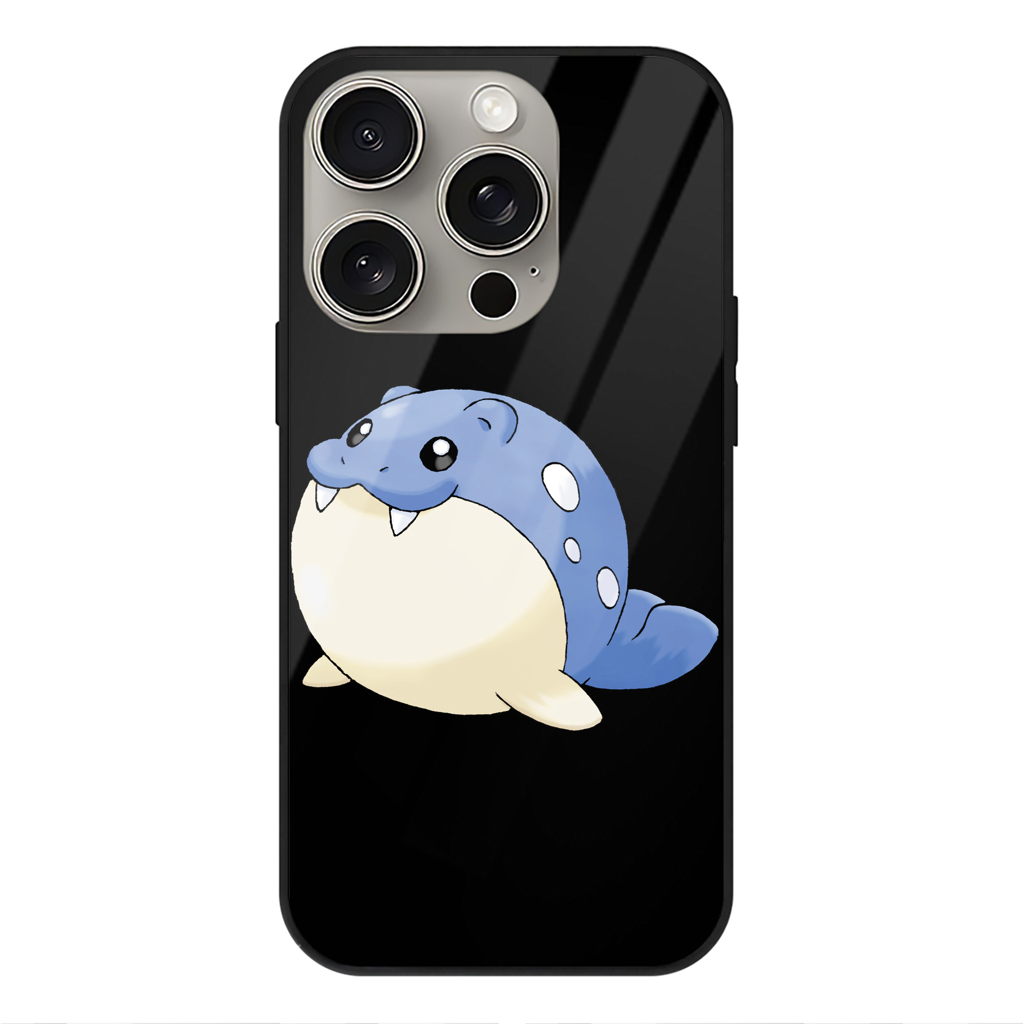 （画像用） ポケットモンスター Pokémon 【iPhone15Pro対応】スマホケース 耐衝撃＆黄変防止 背面ガラス