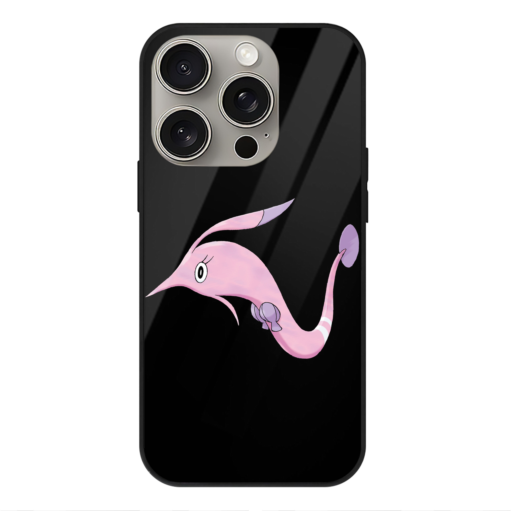 （画像用） ポケットモンスター Pokémon 【iPhone15Pro対応】スマホケース 耐衝撃＆黄変防止 背面ガラス