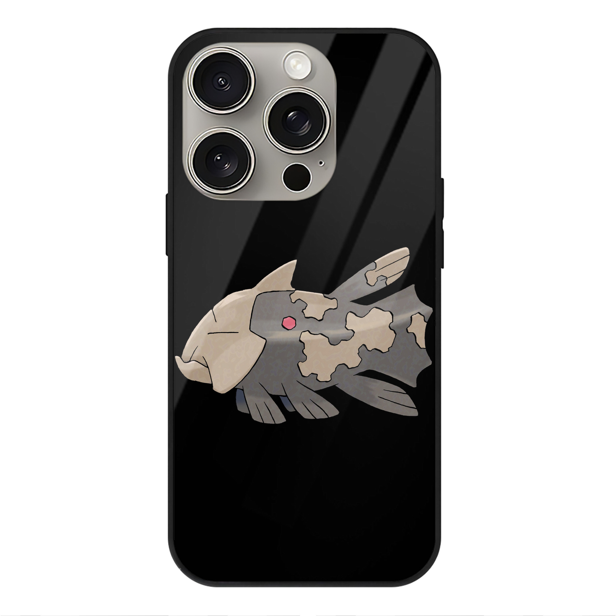 （画像用） ポケットモンスター Pokémon 【iPhone15Pro対応】スマホケース 耐衝撃＆黄変防止 背面ガラス
