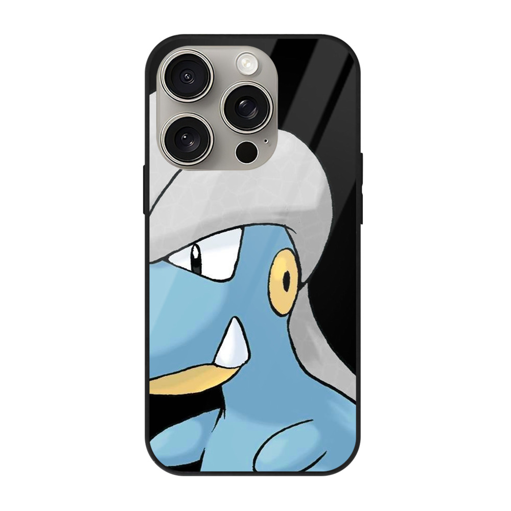 （画像用） ポケットモンスター Pokémon 【iPhone15Pro対応】スマホケース 耐衝撃＆黄変防止 背面ガラス