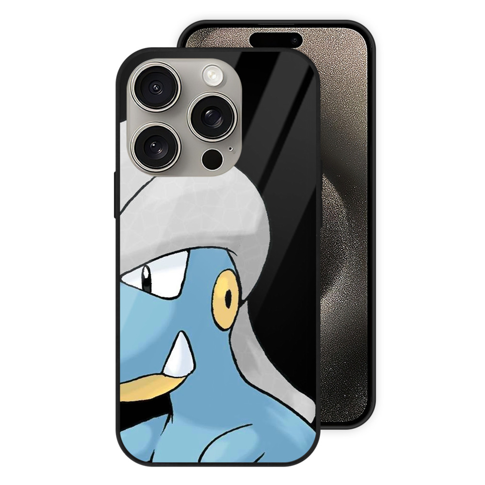 （画像用） ポケットモンスター Pokémon 【iPhone15Pro対応】スマホケース 耐衝撃＆黄変防止 背面ガラス