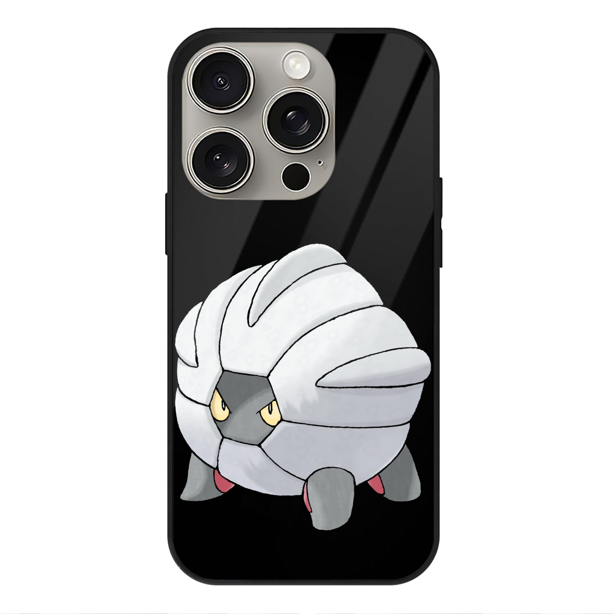 （画像用） ポケットモンスター Pokémon 【iPhone15Pro対応】スマホケース 耐衝撃＆黄変防止 背面ガラス