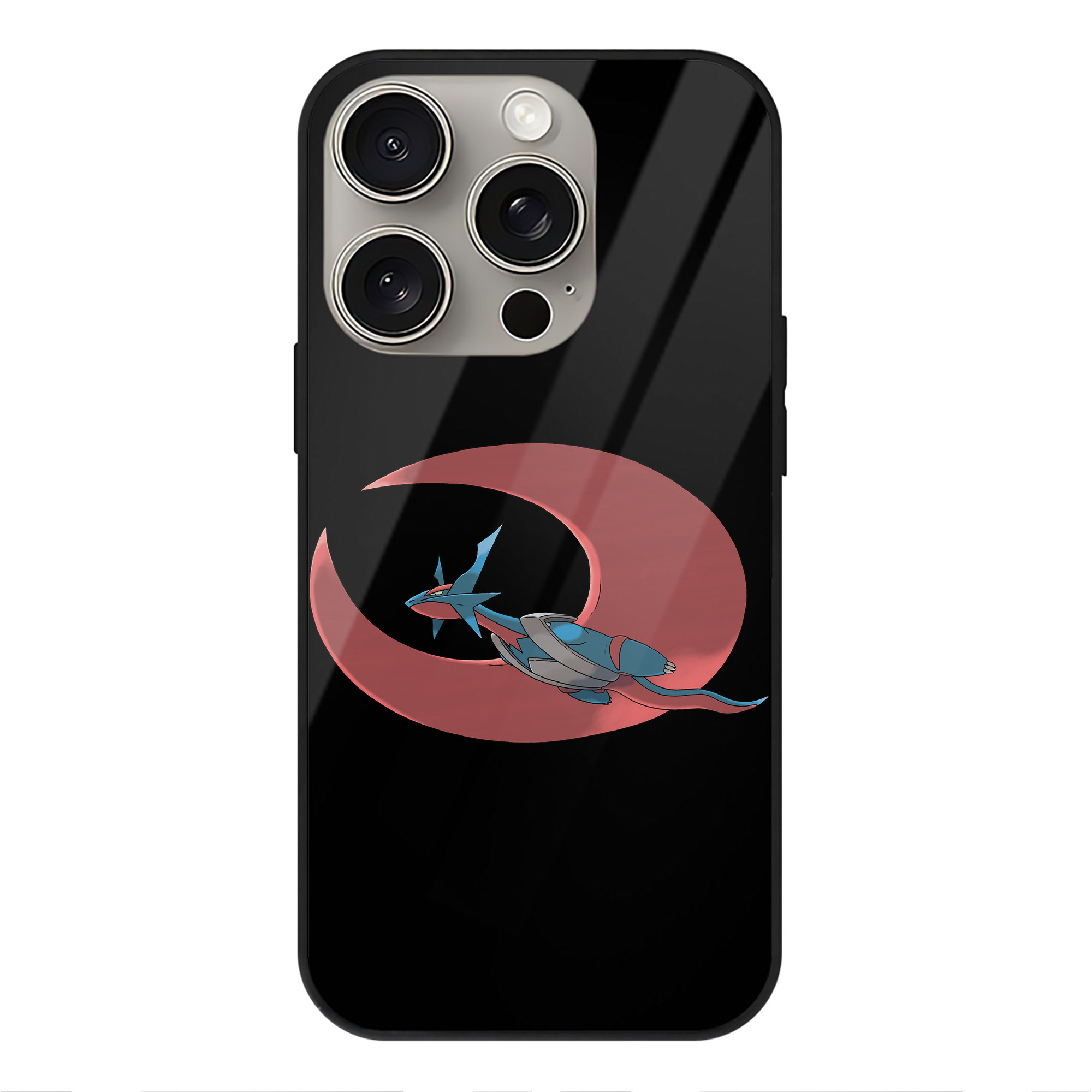 （画像用） ポケットモンスター Pokémon 【iPhone15Pro対応】スマホケース 耐衝撃＆黄変防止 背面ガラス