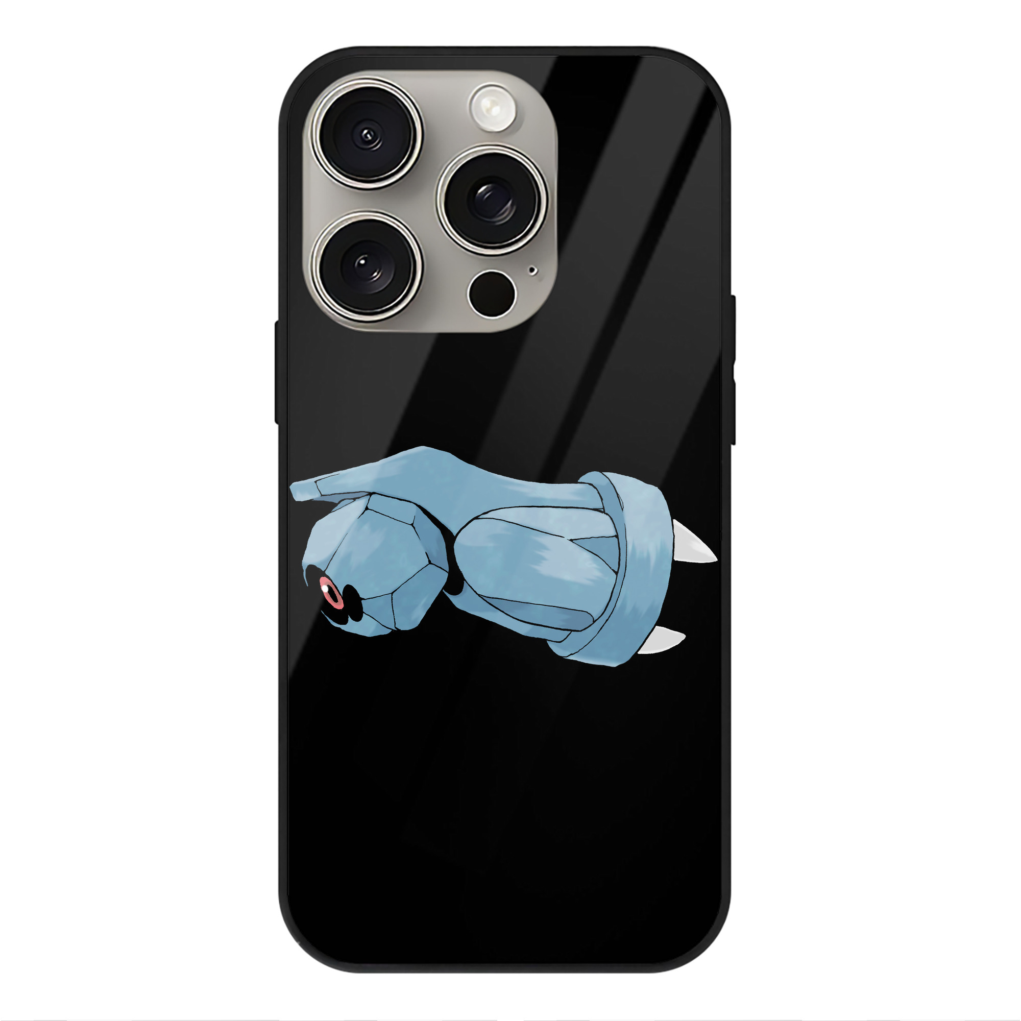 （画像用） ポケットモンスター Pokémon 【iPhone15Pro対応】スマホケース 耐衝撃＆黄変防止 背面ガラス