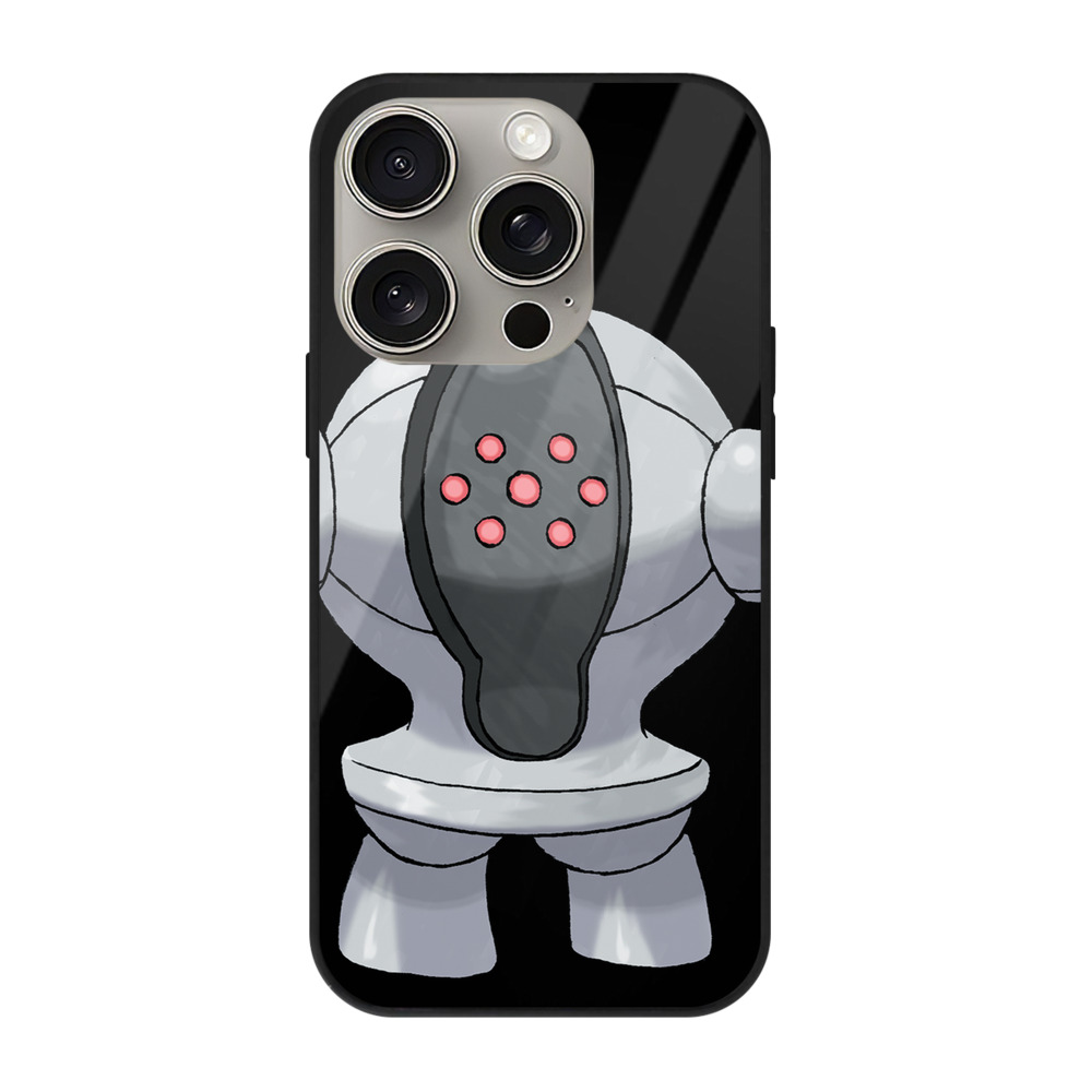 （画像用） ポケットモンスター Pokémon 【iPhone15Pro対応】スマホケース 耐衝撃＆黄変防止 背面ガラス
