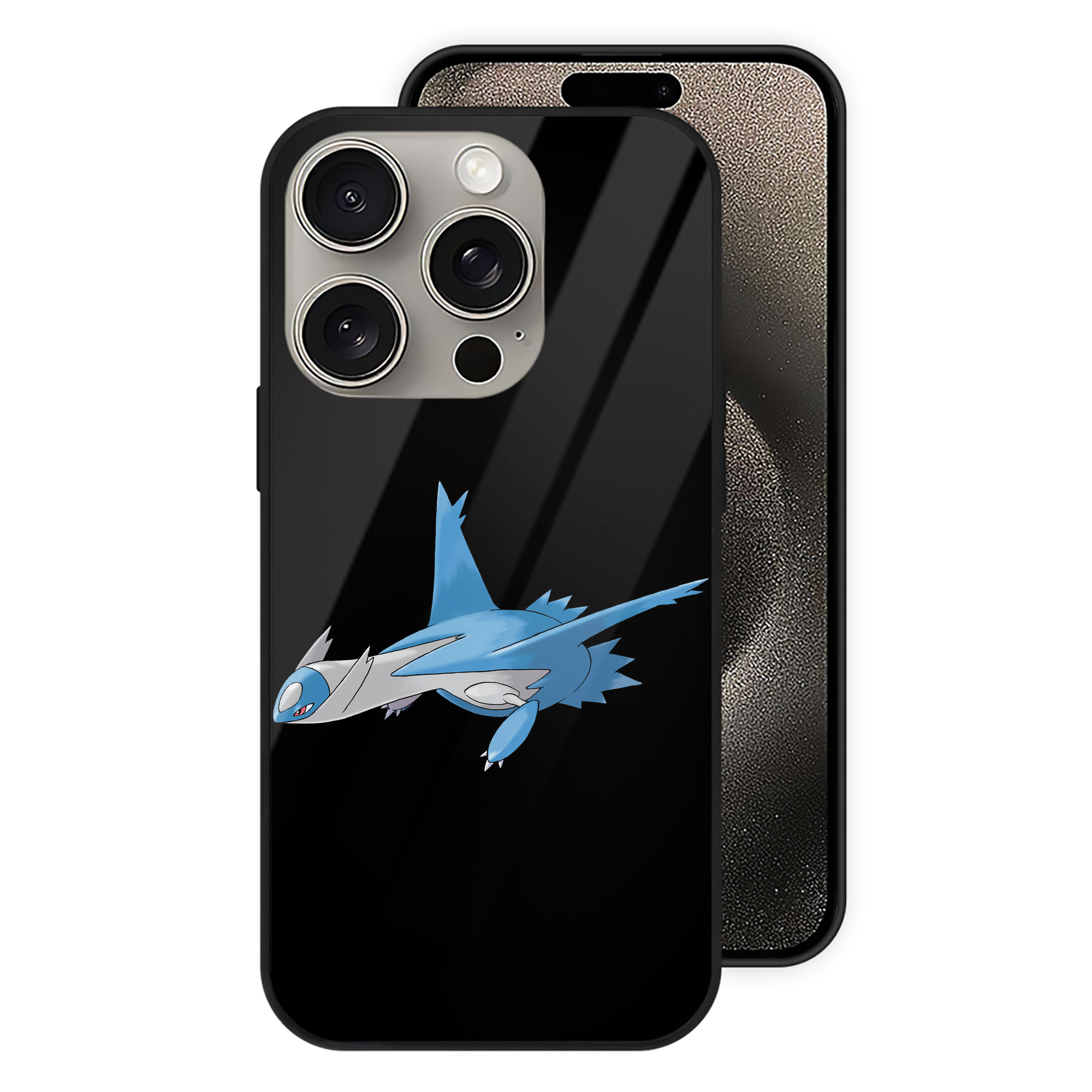 （画像用） ポケットモンスター Pokémon 【iPhone15Pro対応】スマホケース 耐衝撃＆黄変防止 背面ガラス