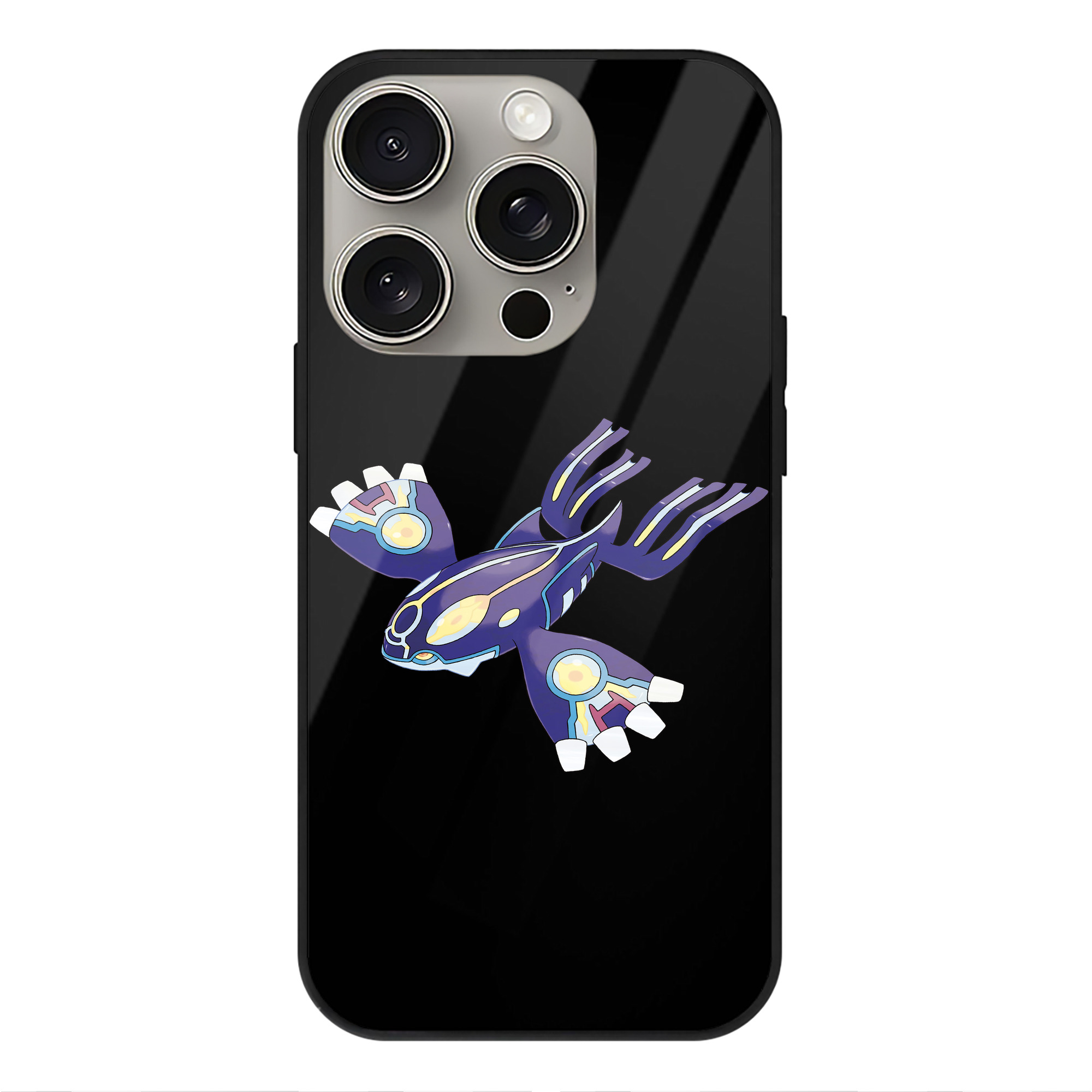 （画像用） ポケットモンスター Pokémon 【iPhone15Pro対応】スマホケース 耐衝撃＆黄変防止 背面ガラス