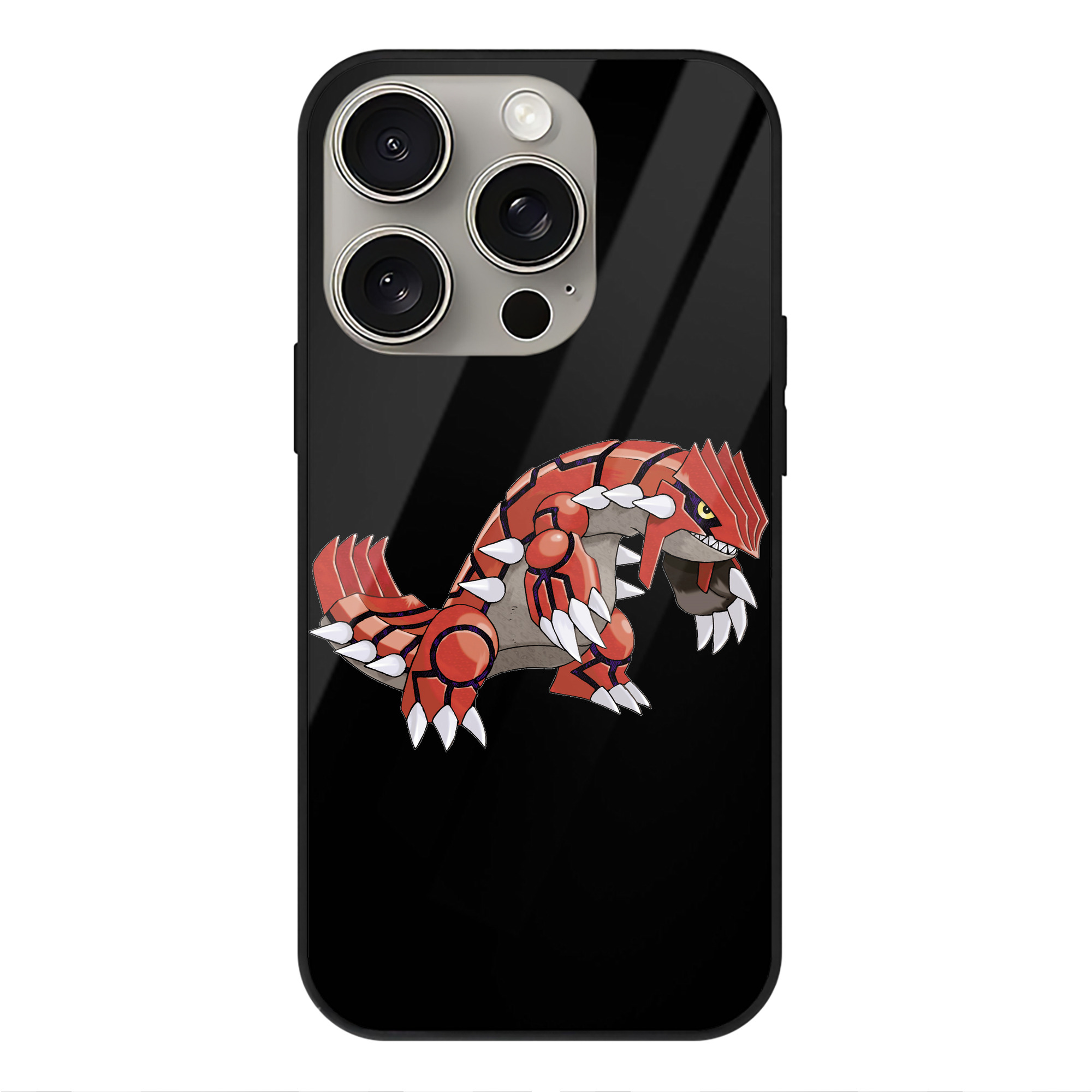 （画像用） ポケットモンスター Pokémon 【iPhone15Pro対応】スマホケース 耐衝撃＆黄変防止 背面ガラス