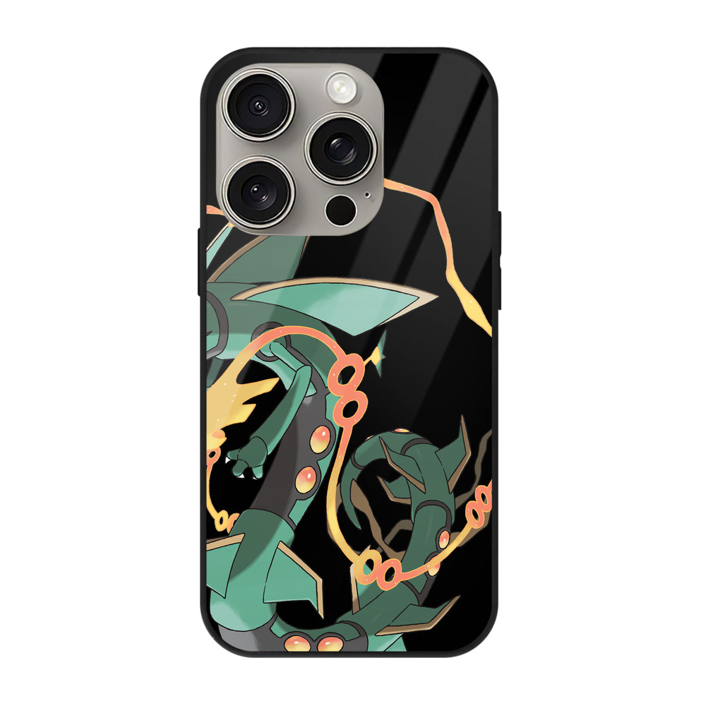 （画像用） ポケットモンスター Pokémon 【iPhone15Pro対応】スマホケース 耐衝撃＆黄変防止 背面ガラス