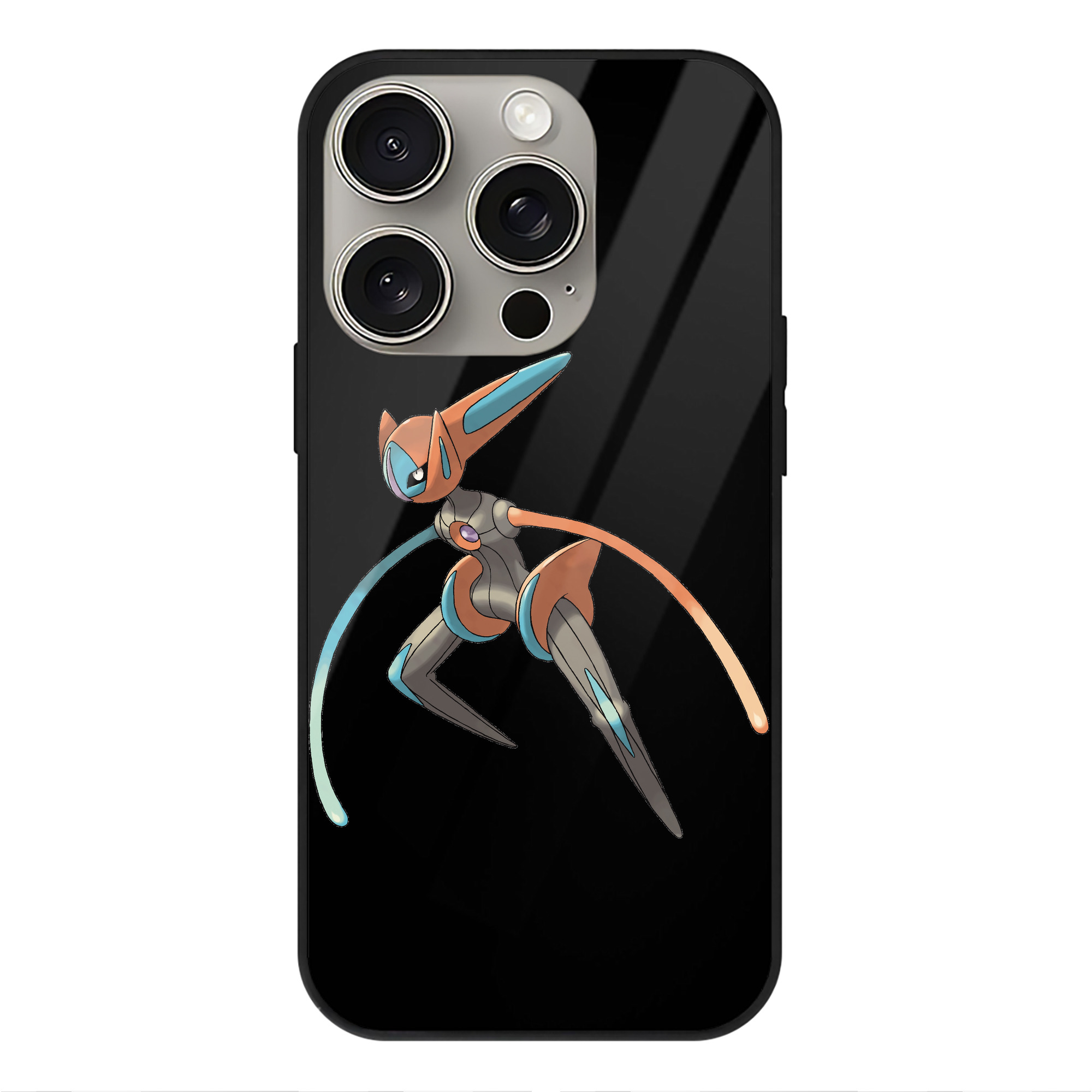 （画像用） ポケットモンスター Pokémon 【iPhone15Pro対応】スマホケース 耐衝撃＆黄変防止 背面ガラス